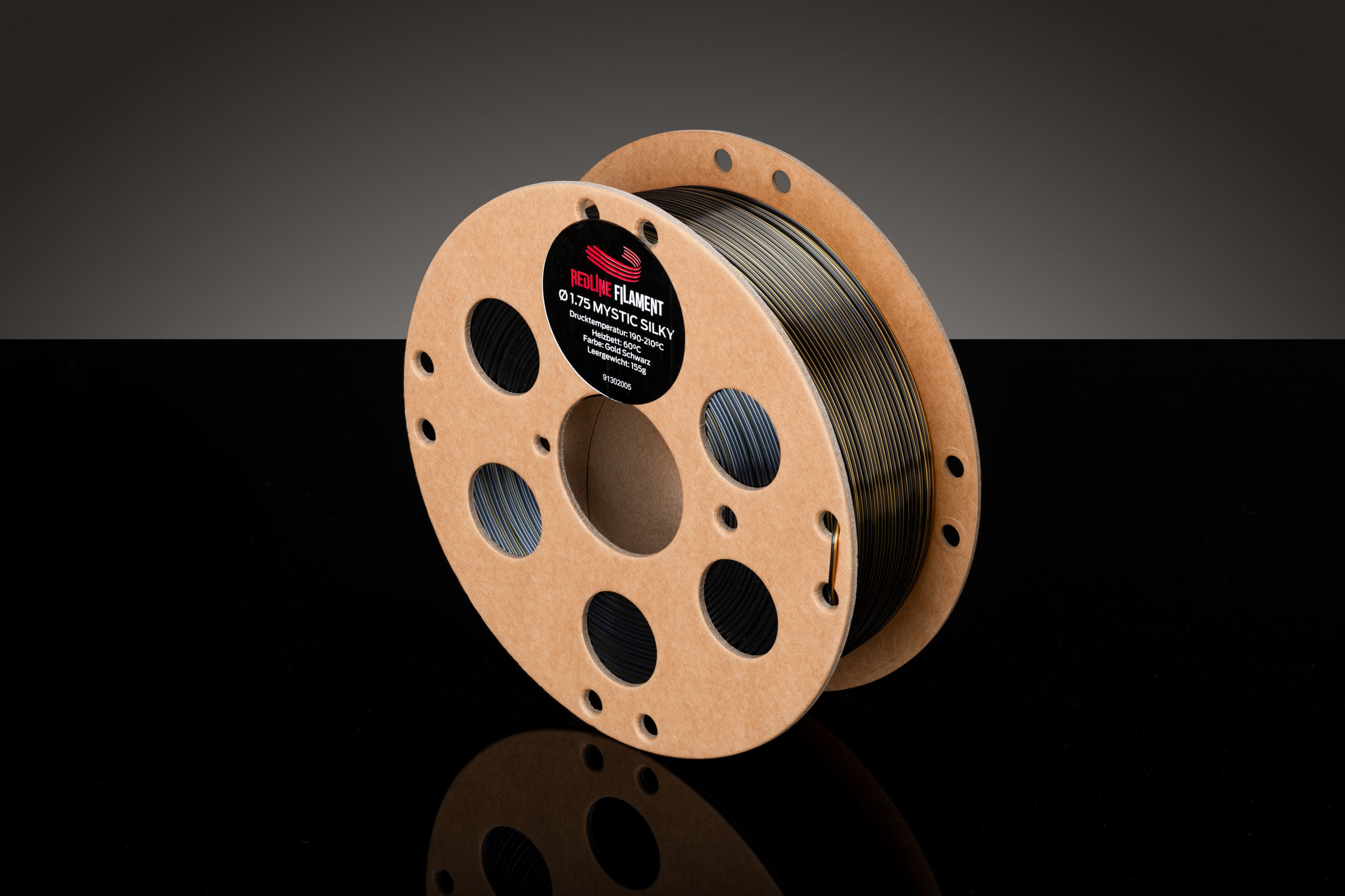 Mystic Silky PLA - Gold Schwarz