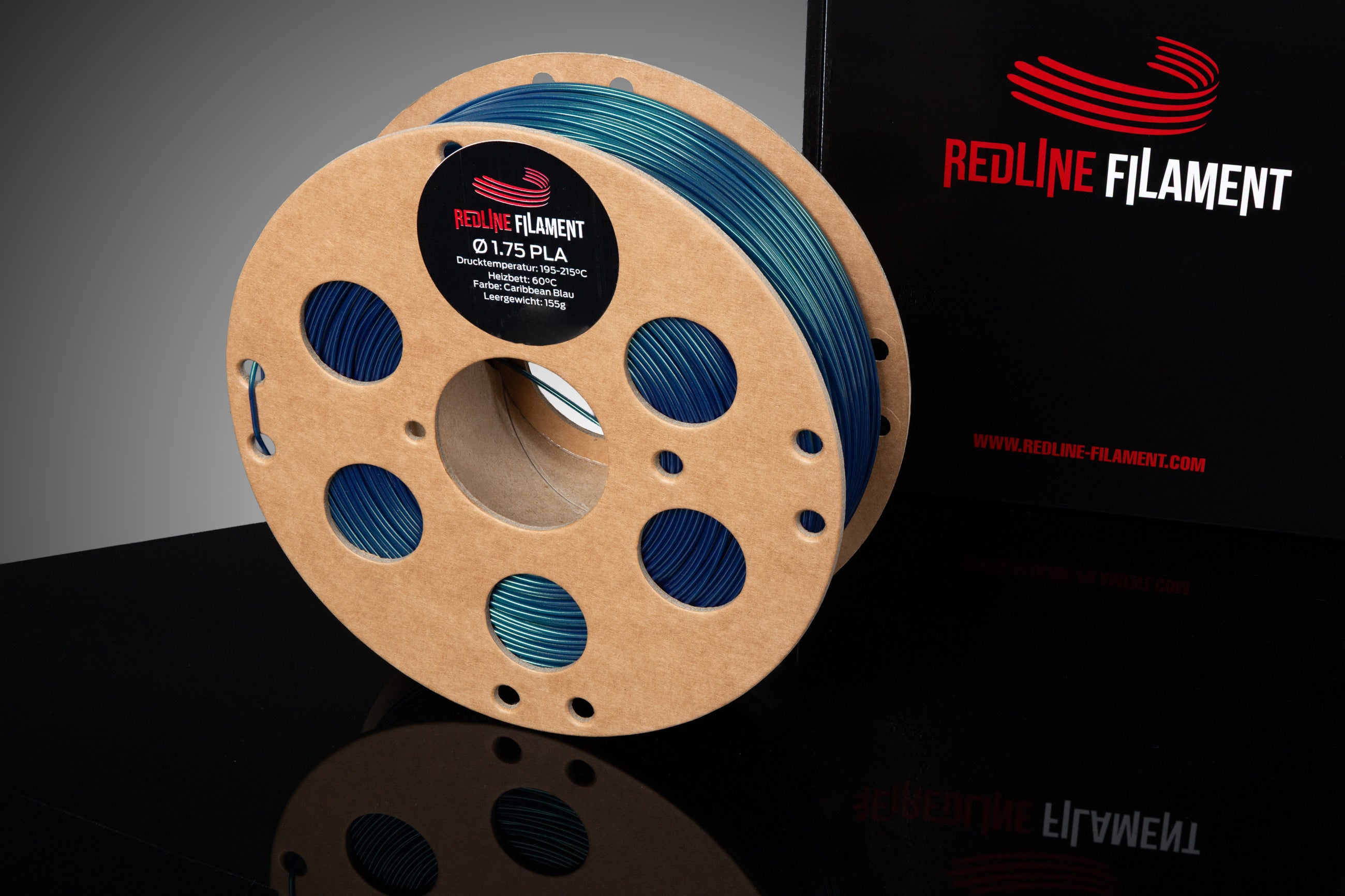 PLA Filament Caribbean Blau