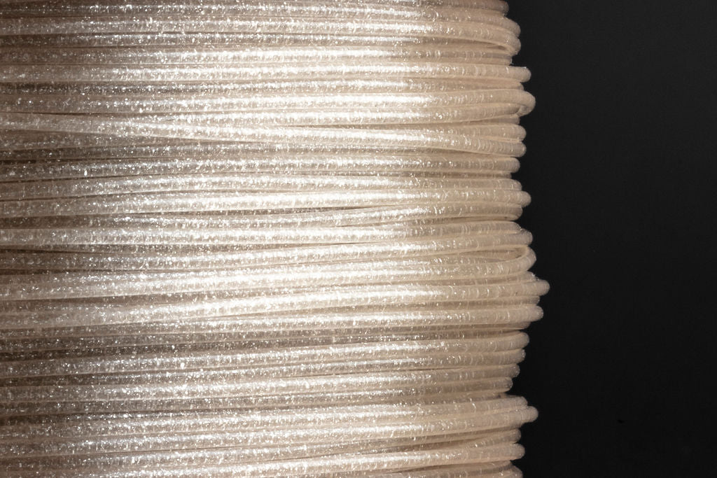 PLA Glitzer Transparent (Goldglitzer)
