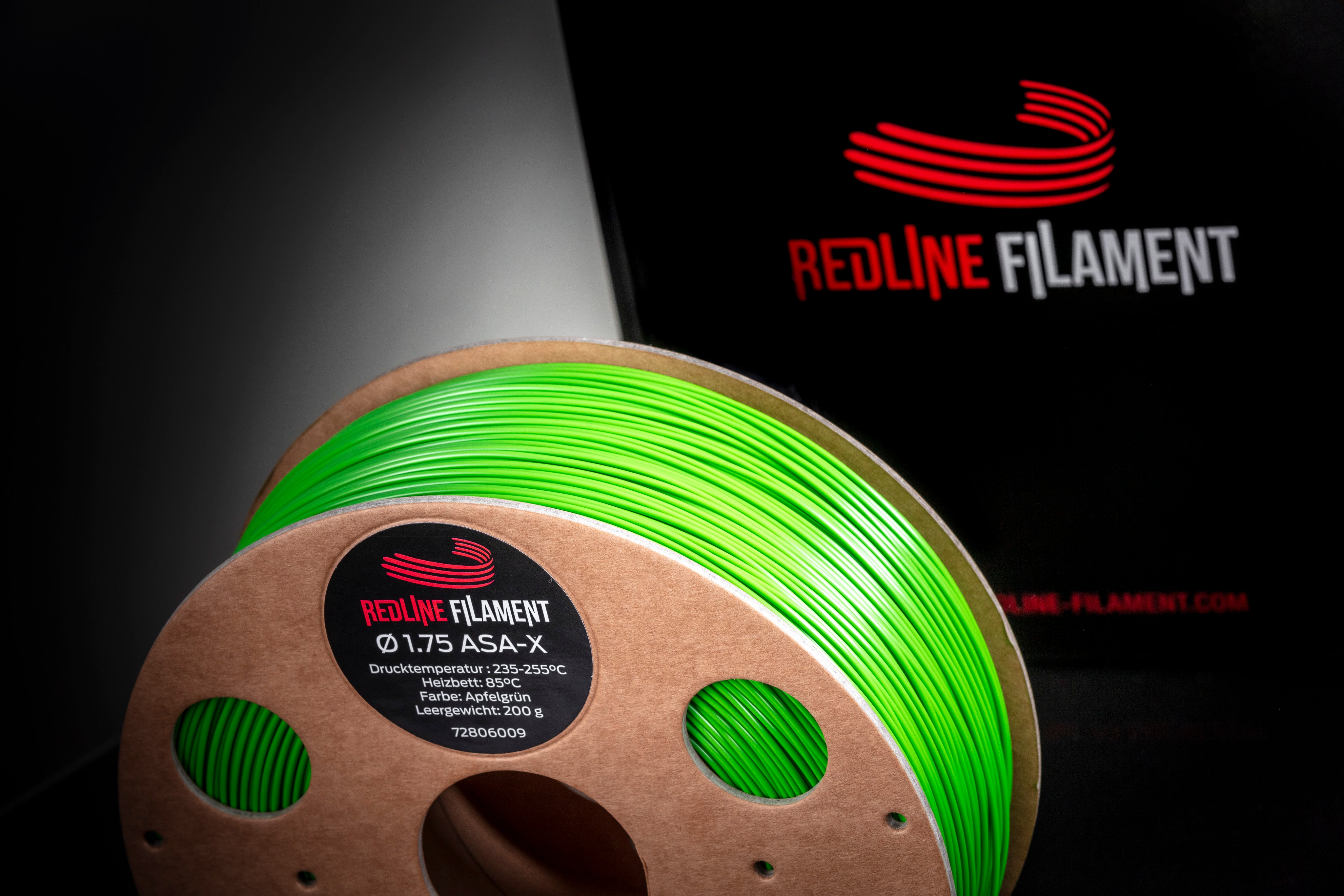 ASA-X Filament Apfelgrün (1,75mm)