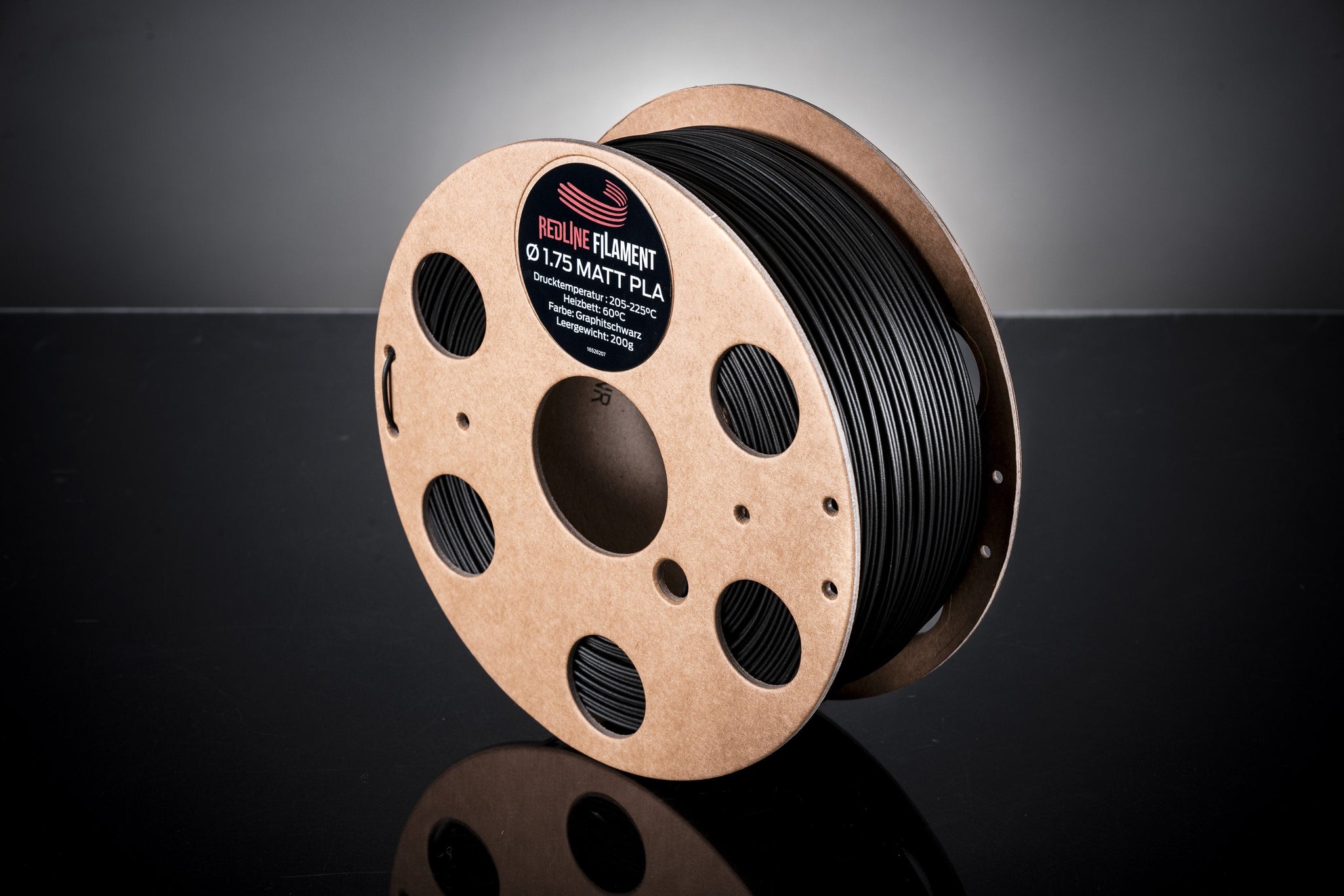 Big Pack PLA Matt Graphitschwarz (8x1kg) 1,75mm