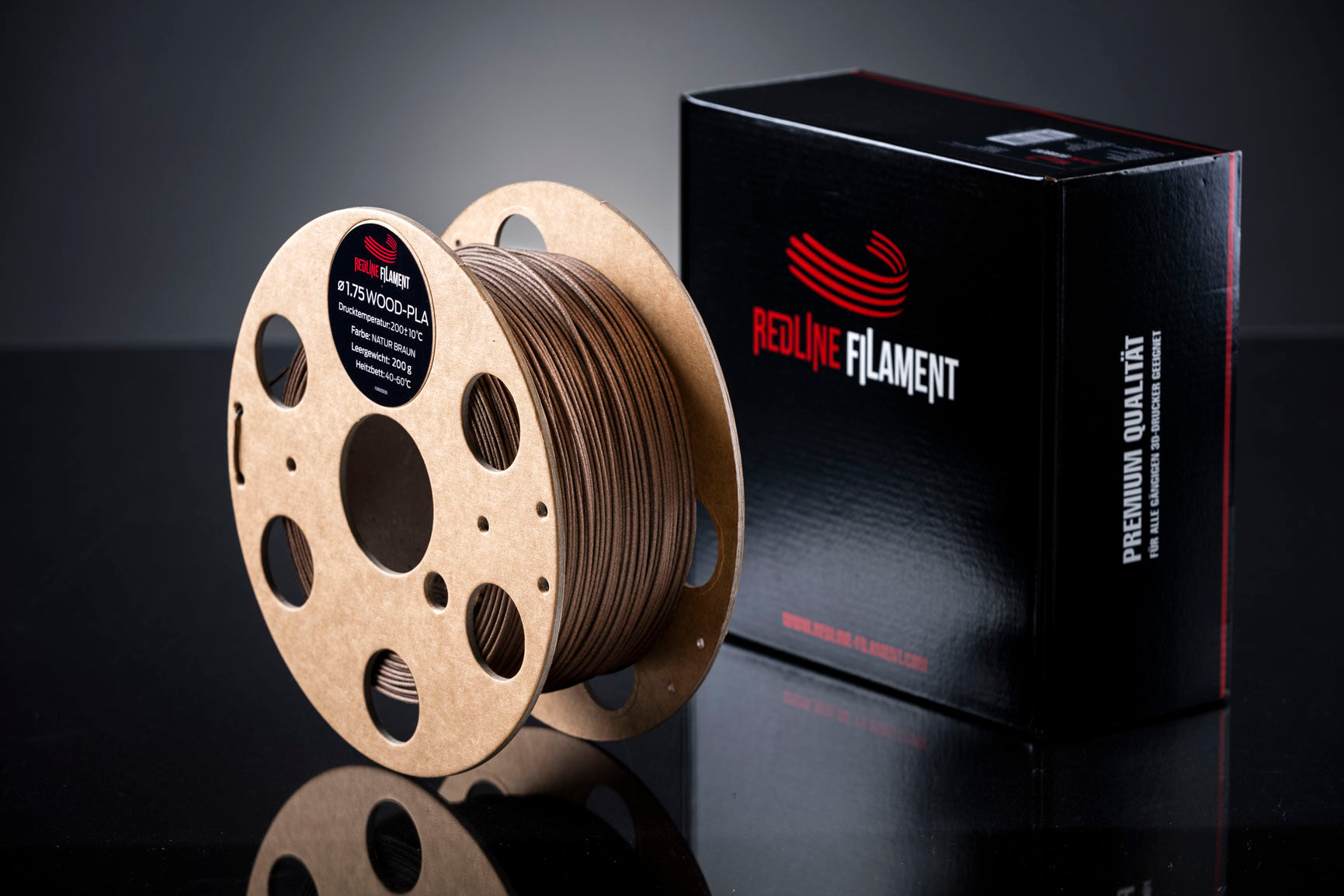 Holz Filament Naturbraun