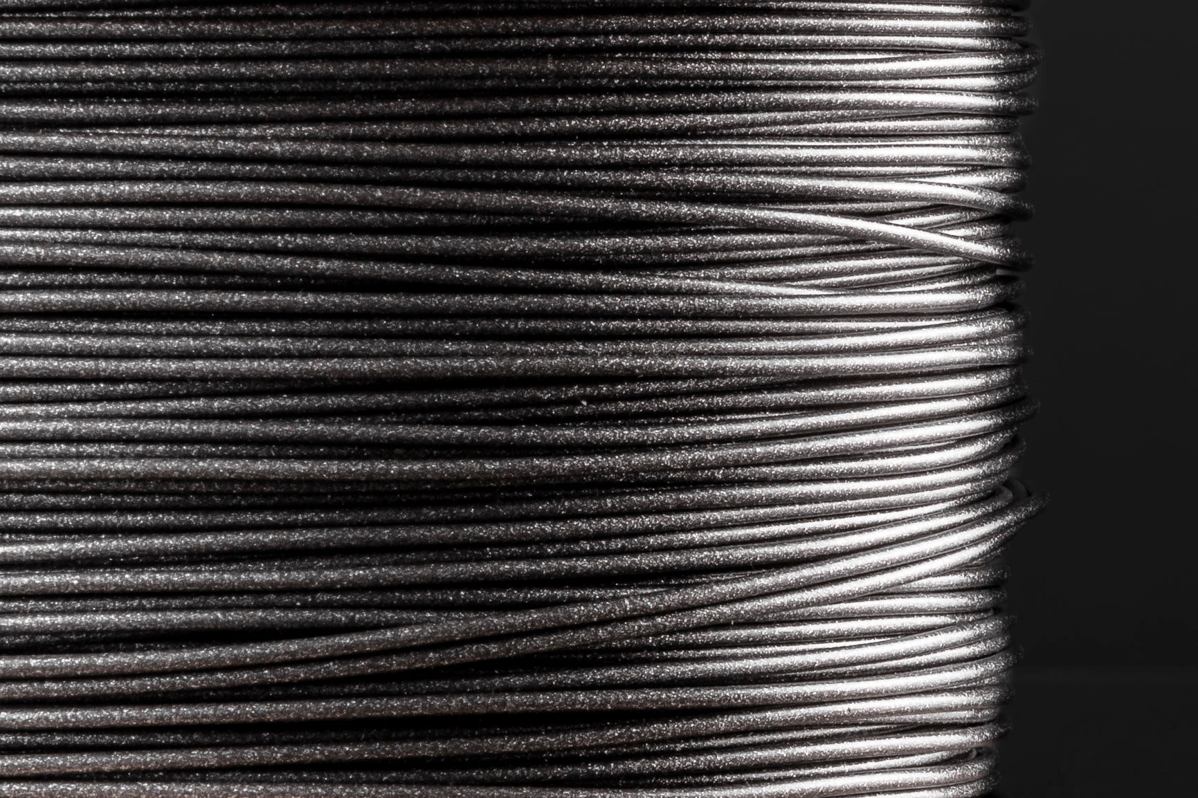 Glitzer PLA Eisengrau (2,85mm)