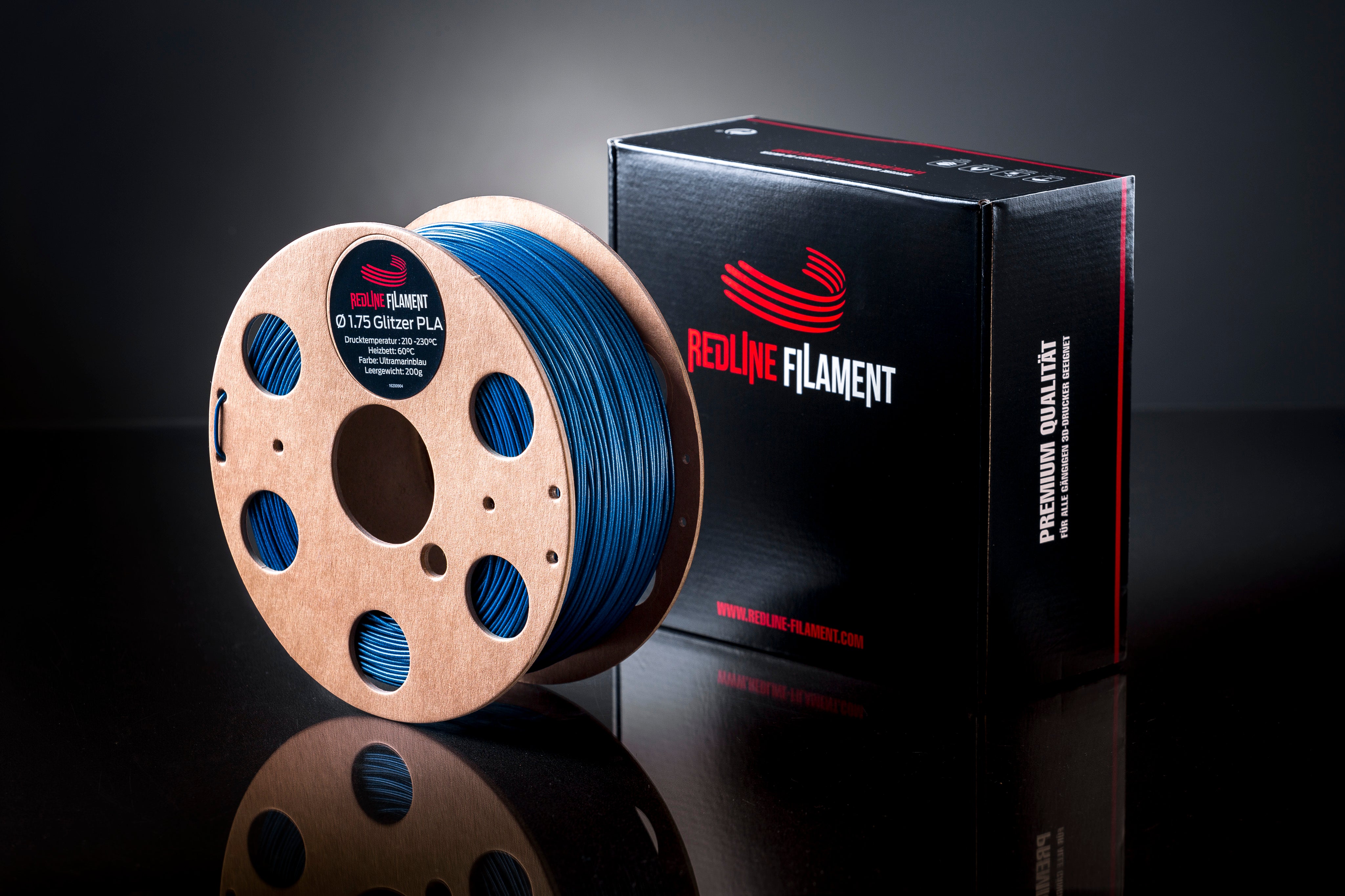 Glitzer PLA Ultramarinblau