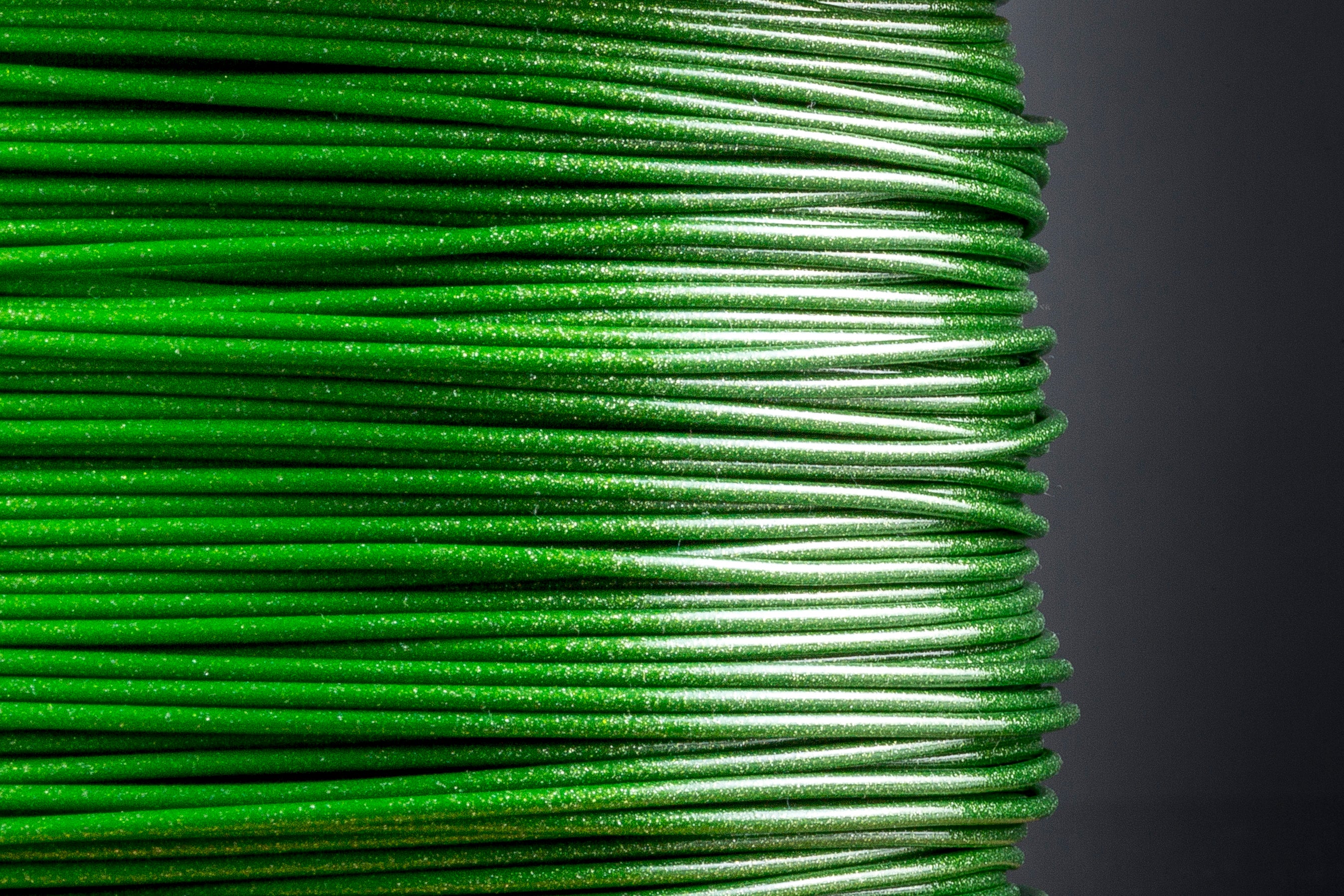 Glitzer PLA Smaragdgrün