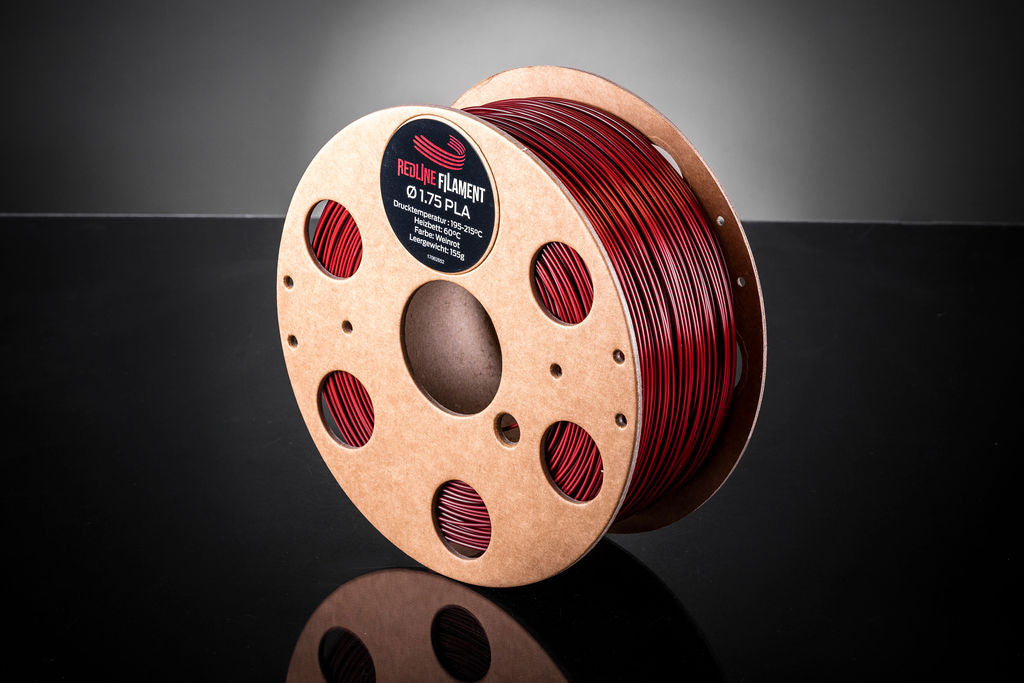 PLA Filament Braunrot (Weinrot)