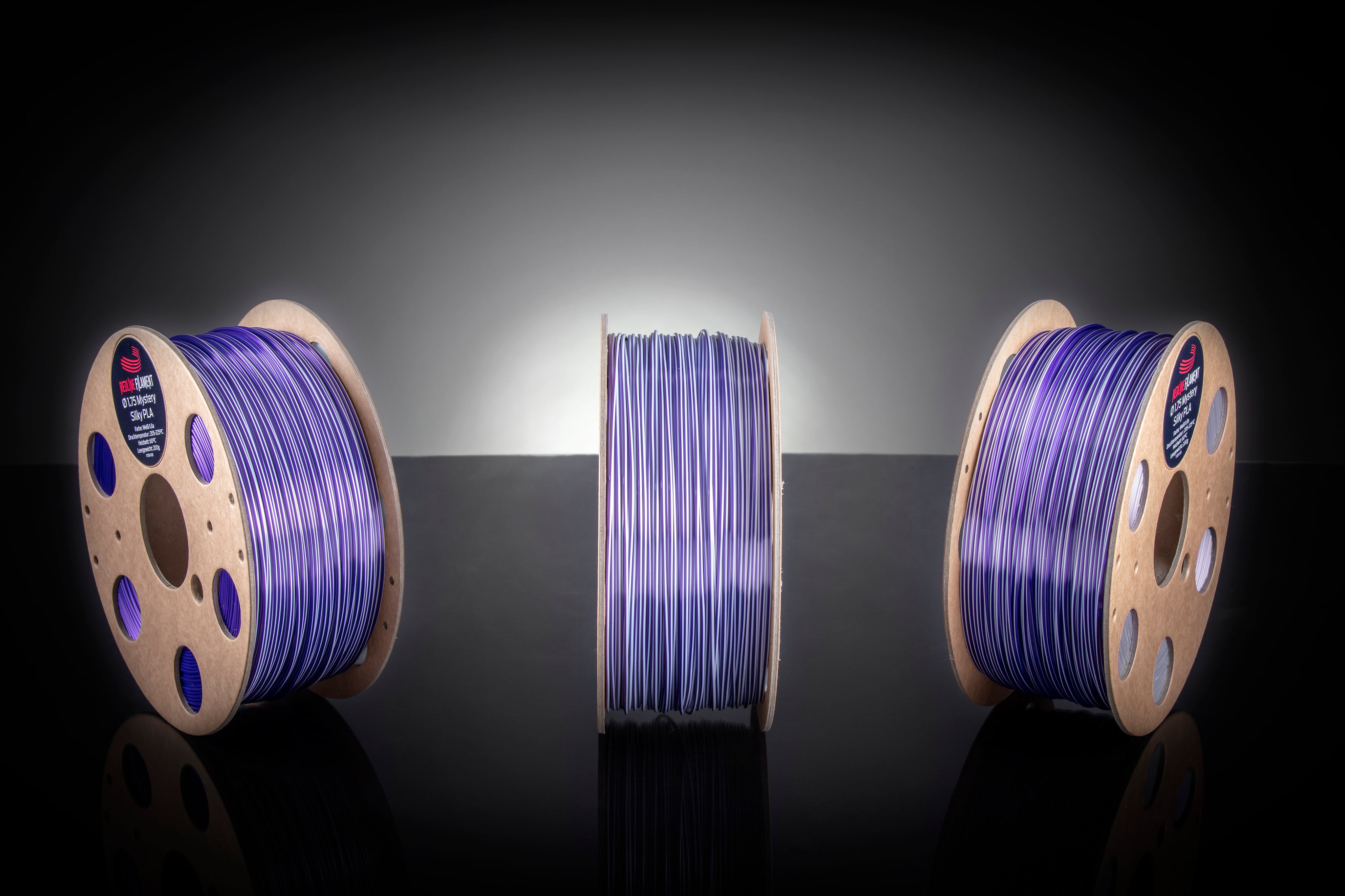 Mystic Silky PLA - Lila Weiß