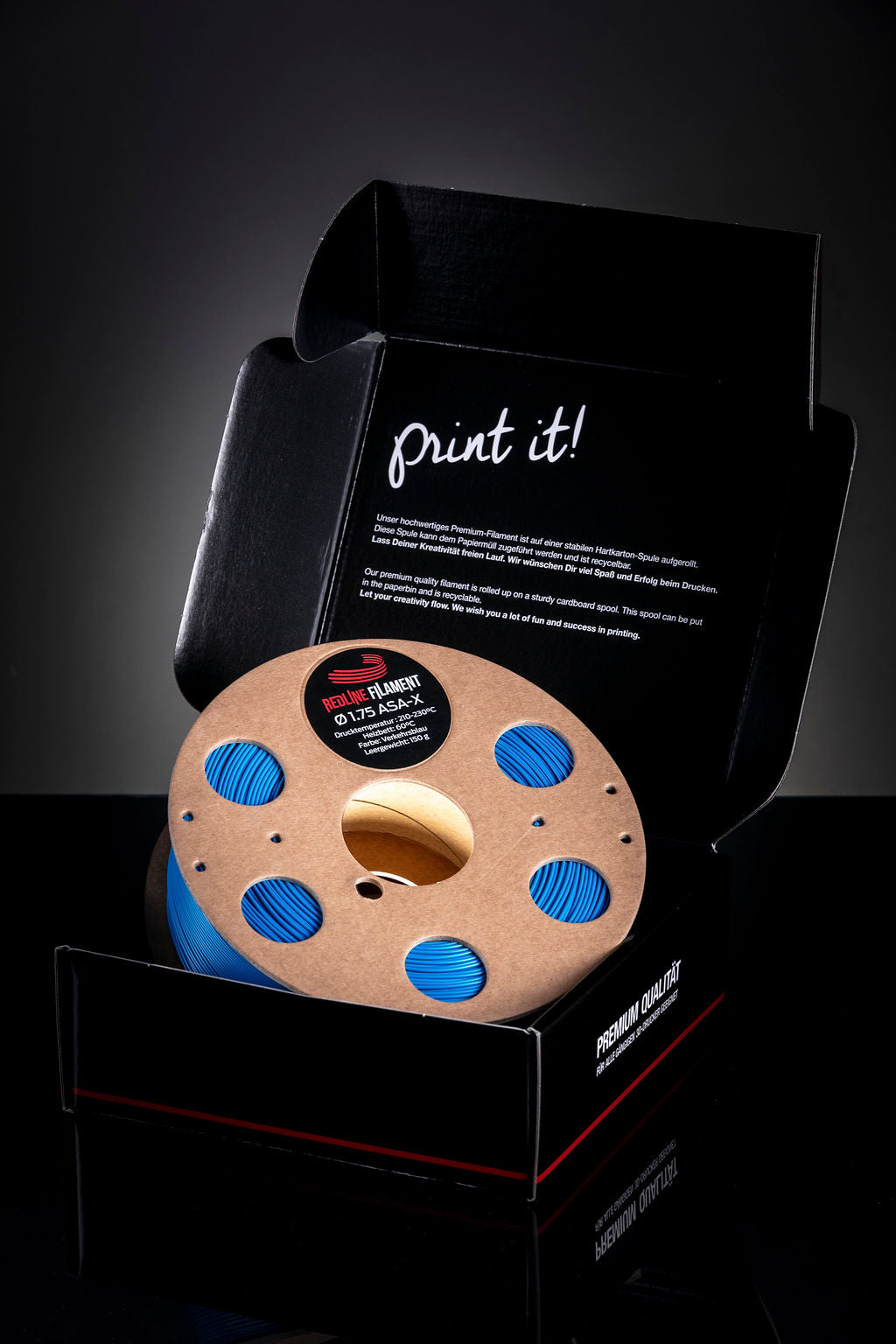 ASA-X Filament Verkehrsblau (1,75mm)