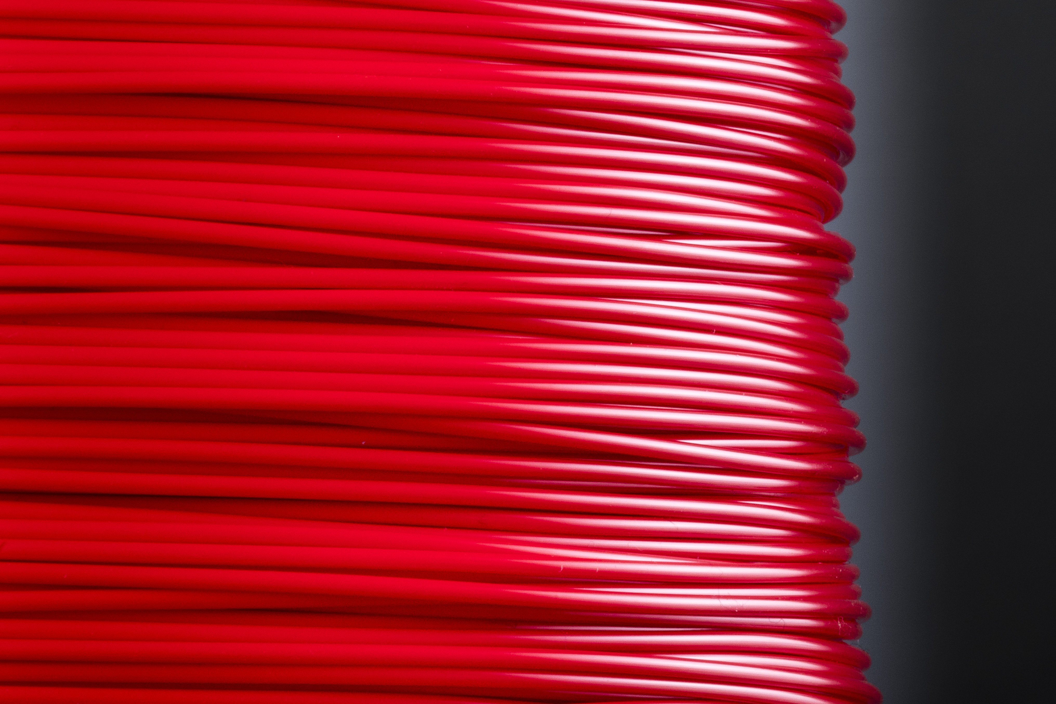 ABS Sample ABS REDLINE FILAMENT 1.75mm 0,05kg Rot