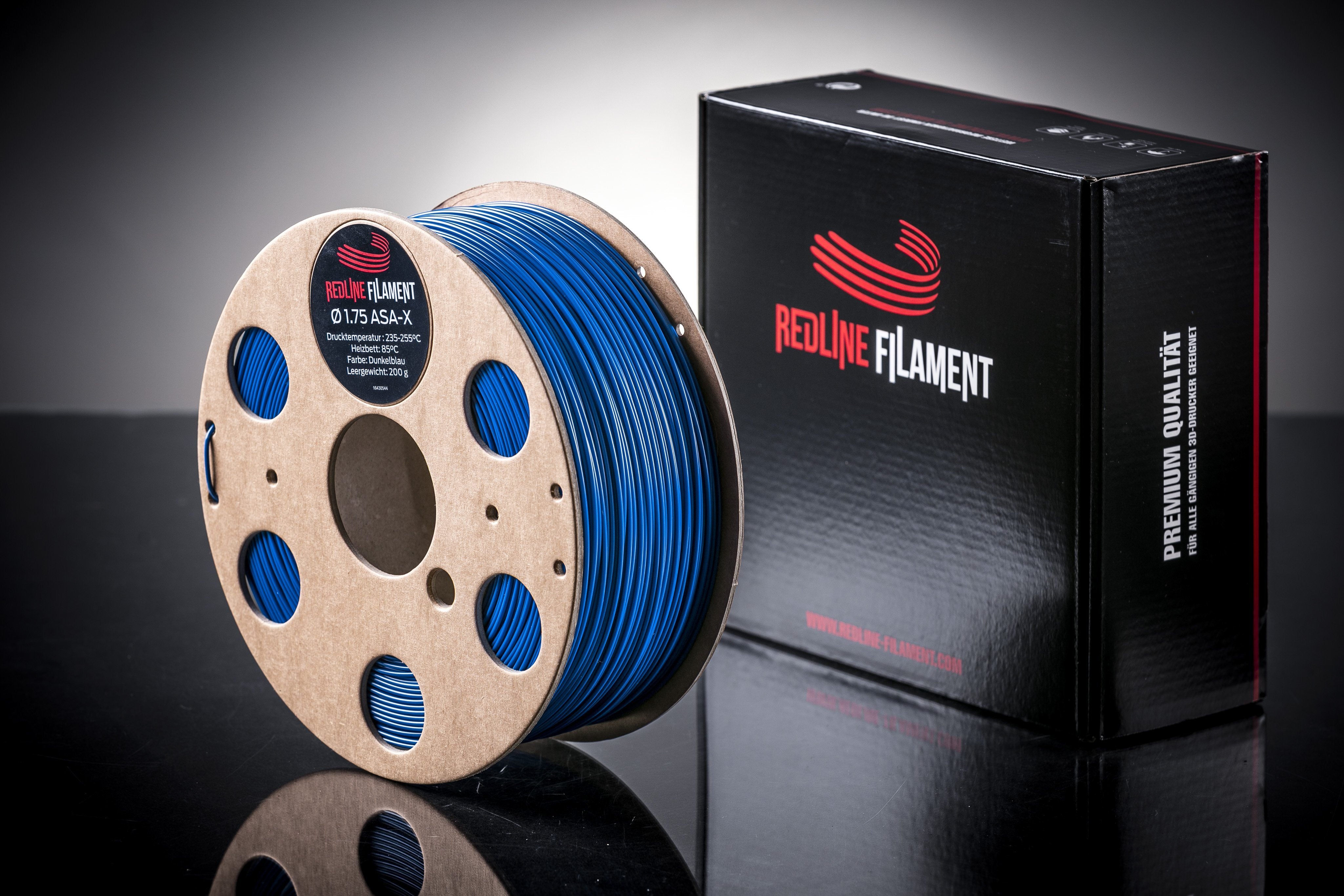 ASA-X Filament Dunkelblau (1,75mm) ASA REDLINE FILAMENT