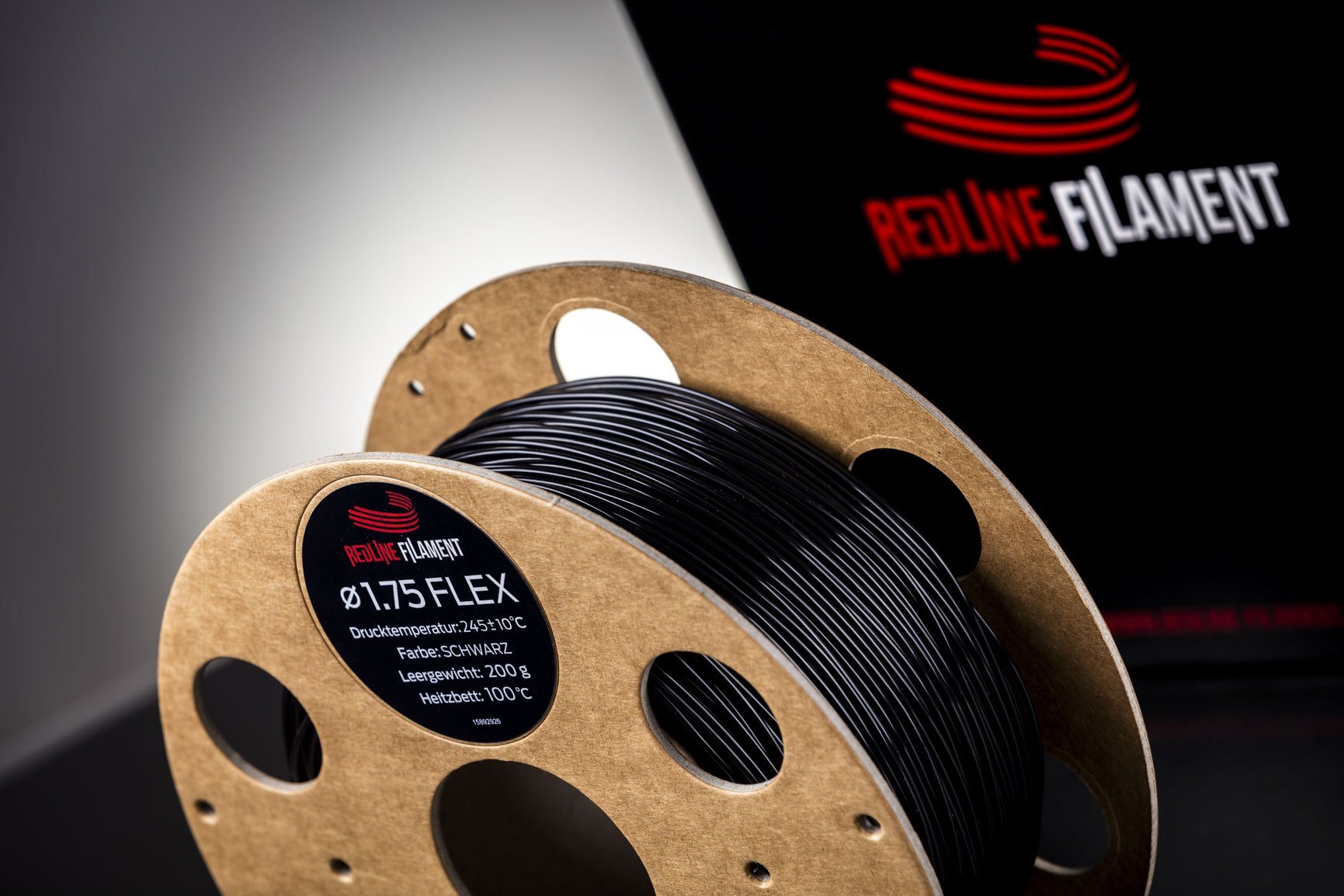 Flexibles Filament in Schwarz FLEX FILAMENT REDLINE FILAMENT