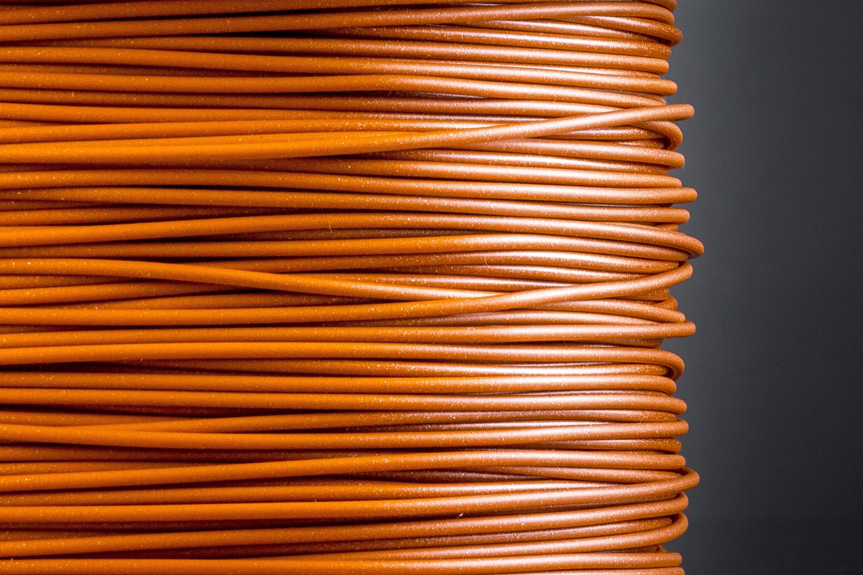 Glitzer PLA Sample (1,75mm) Glitzer PLA Sample REDLINE FILAMENT Rotorange 1.75 50 g