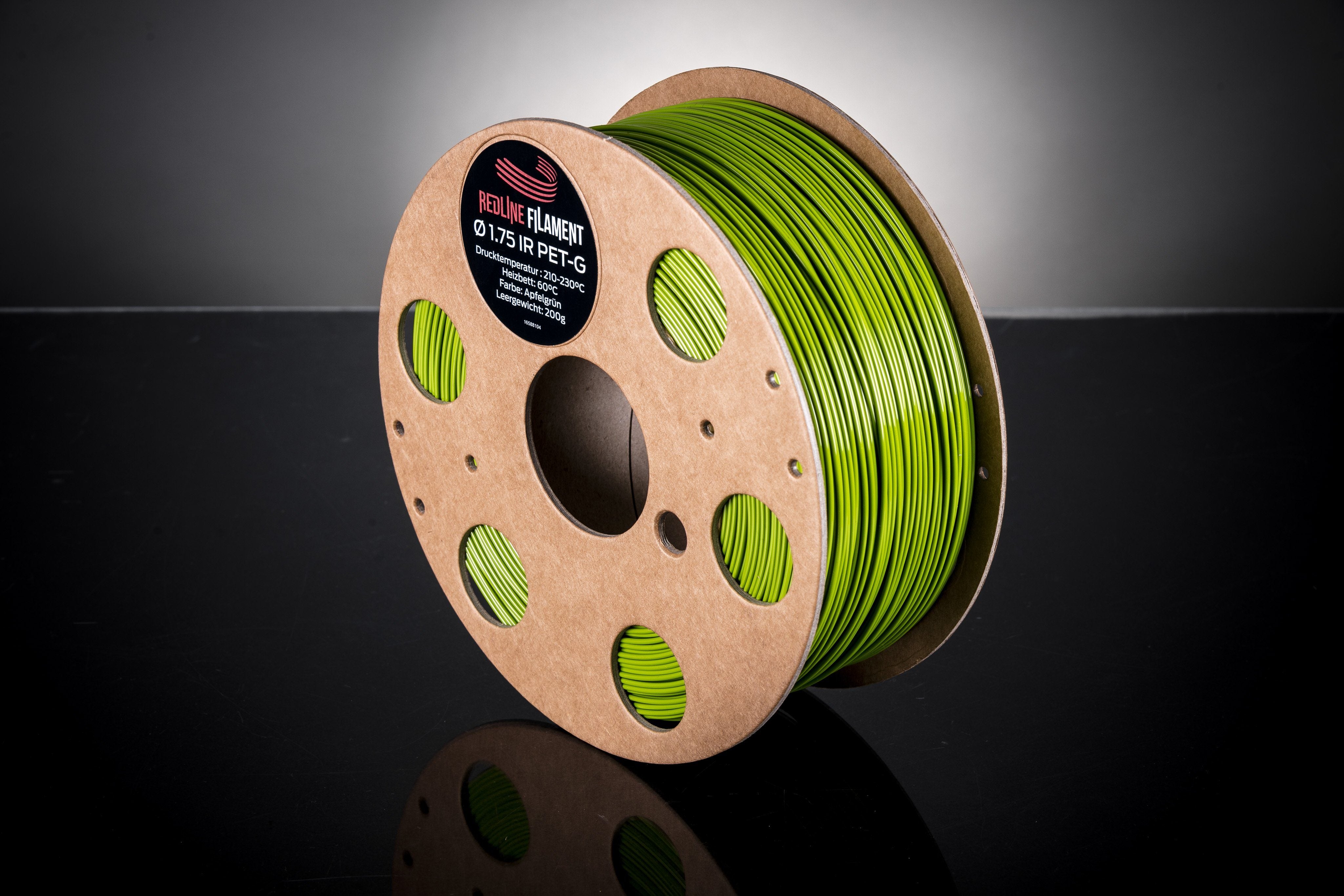 IR-PET-G Apfelgrün IR-PET-G REDLINE FILAMENT