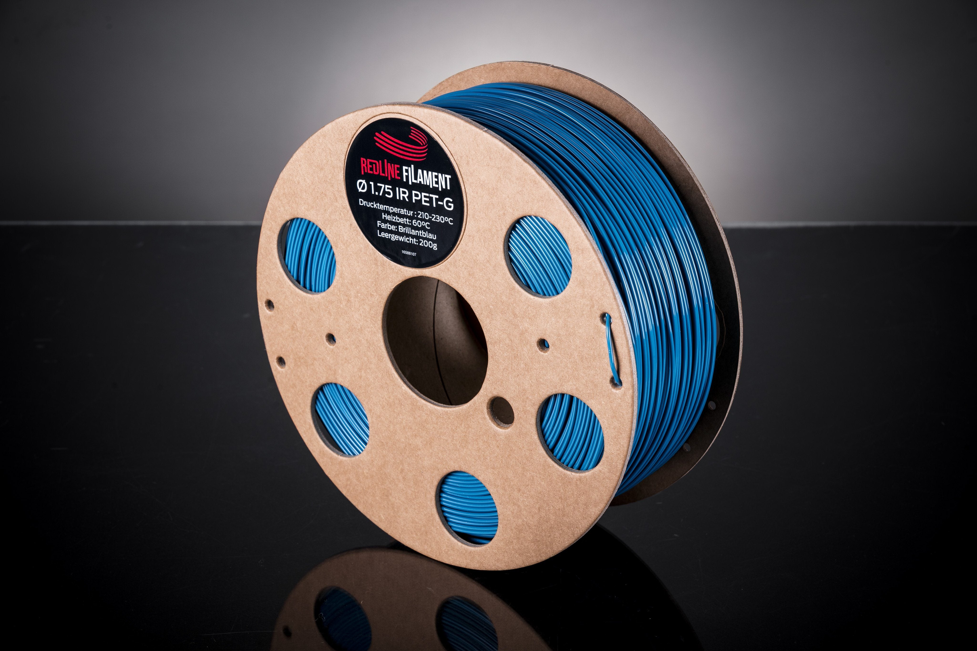 IR-PET-G Brillantblau IR-PET-G REDLINE FILAMENT