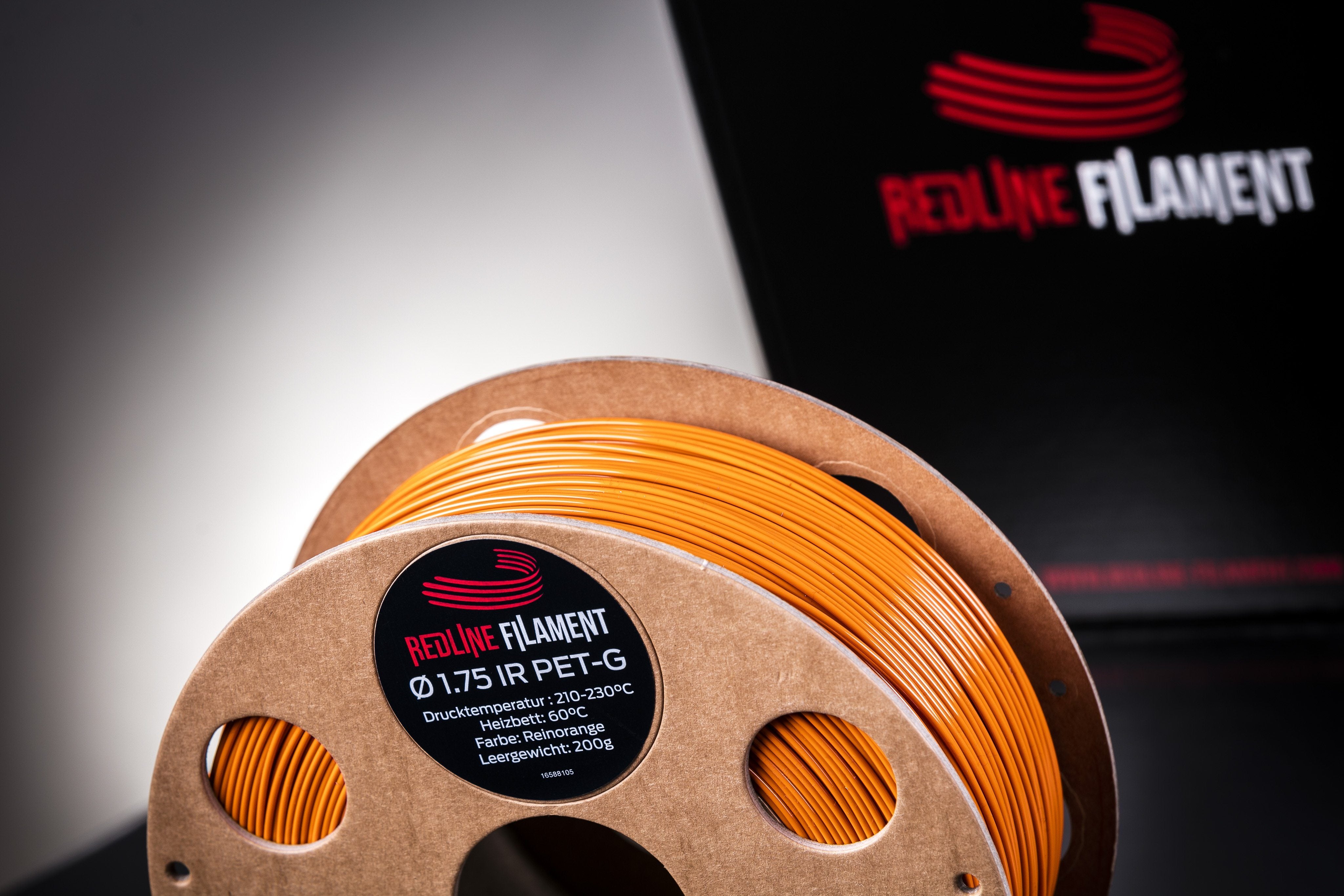 IR-PET-G Reinorange IR-PET-G REDLINE FILAMENT 1.75mm 1kg