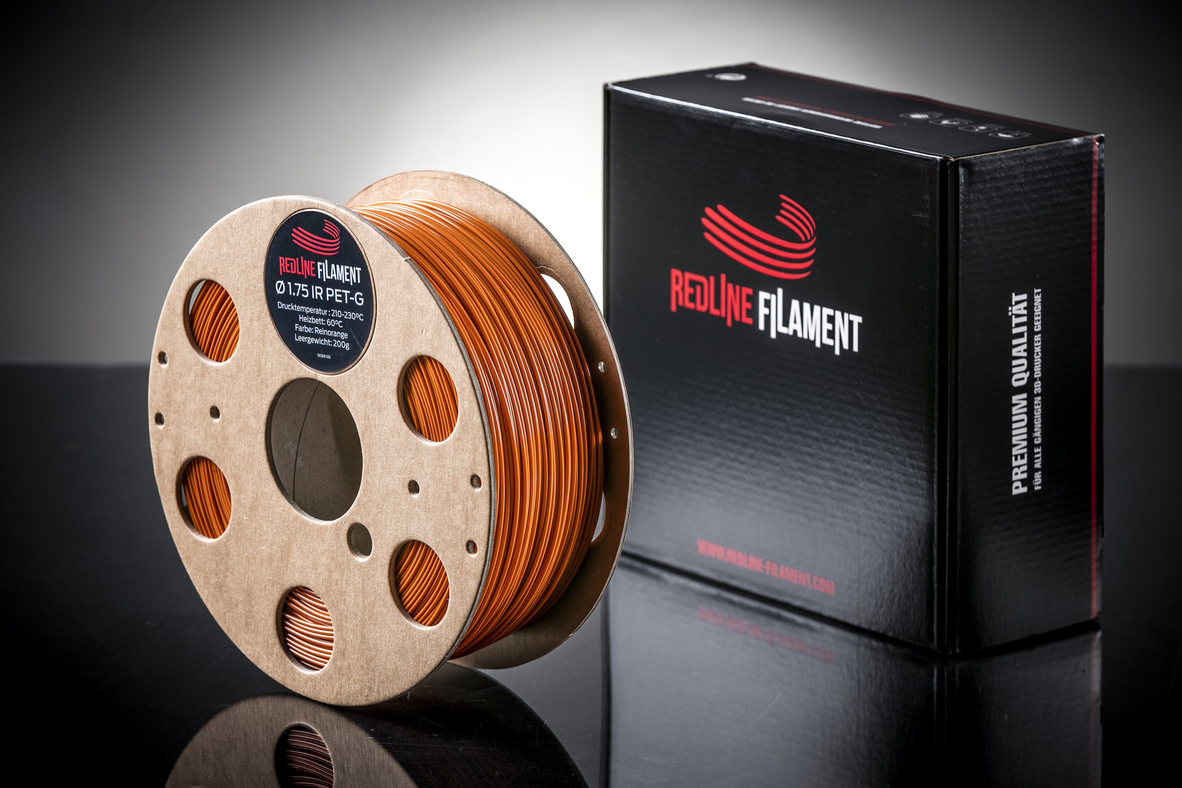 IR-PET-G Reinorange IR-PET-G REDLINE FILAMENT