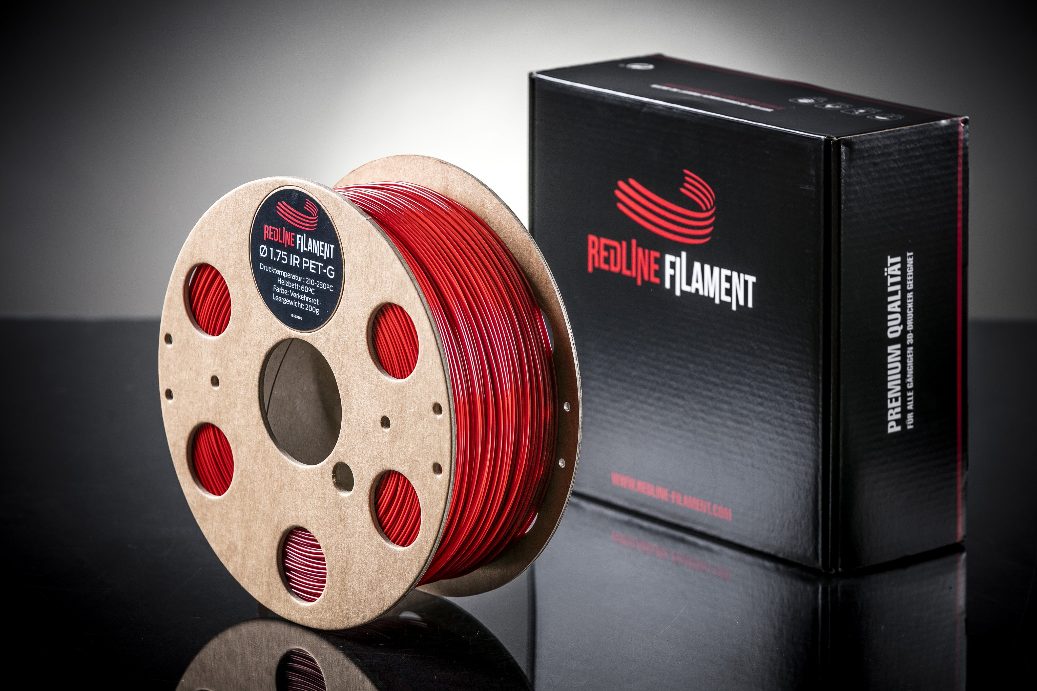 IR-PET-G Verkehrsrot IR-PET-G REDLINE FILAMENT