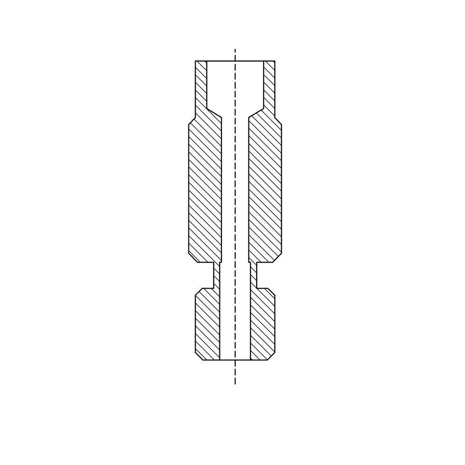 Micro Swiss Plated Wear Resistant Thermal Tube for E3D v6 1.75mm Direct and Bowden HotEnds Micro-Swiss
