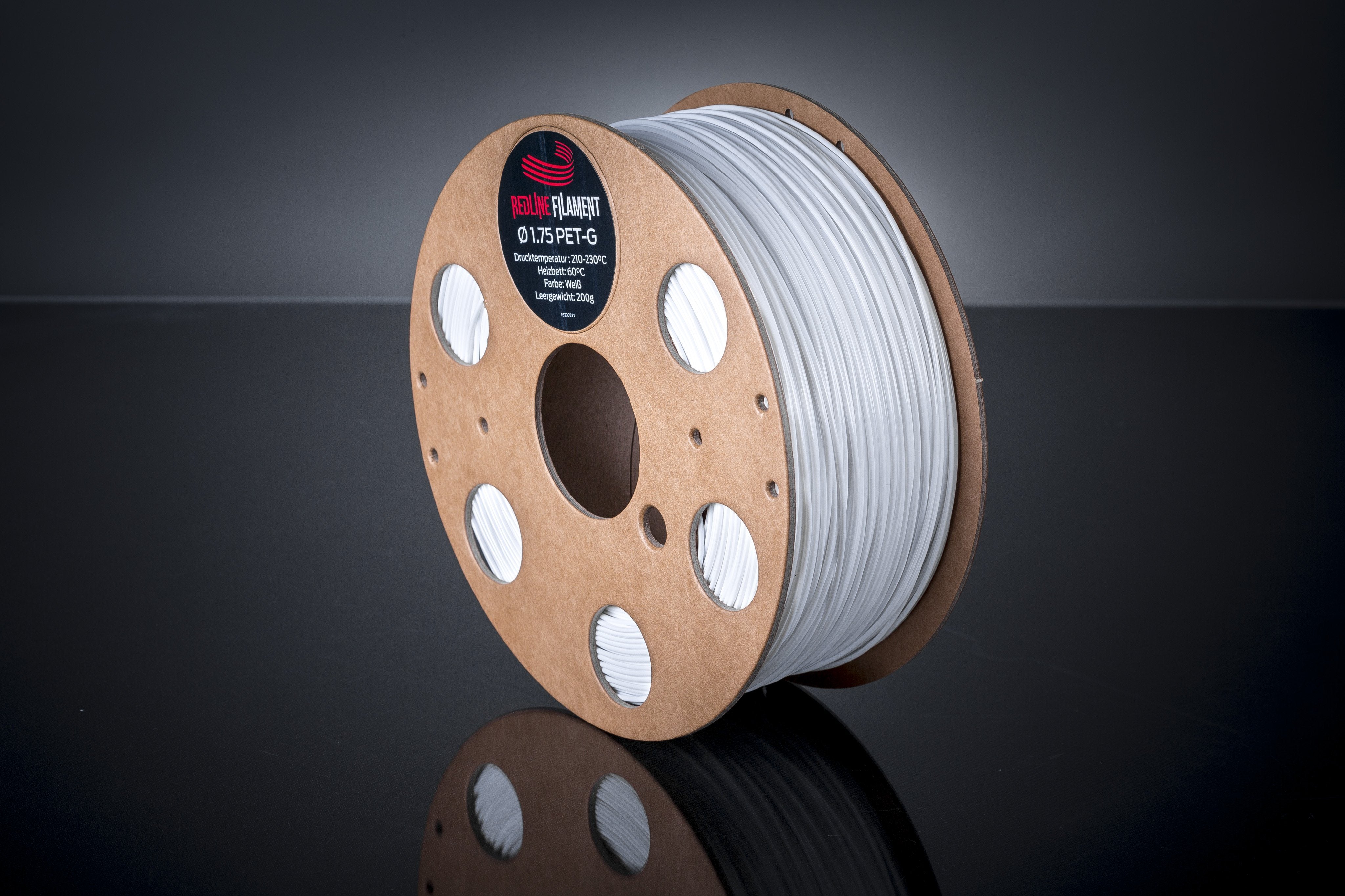 PET-G Filament Weiß PET-G REDLINE FILAMENT