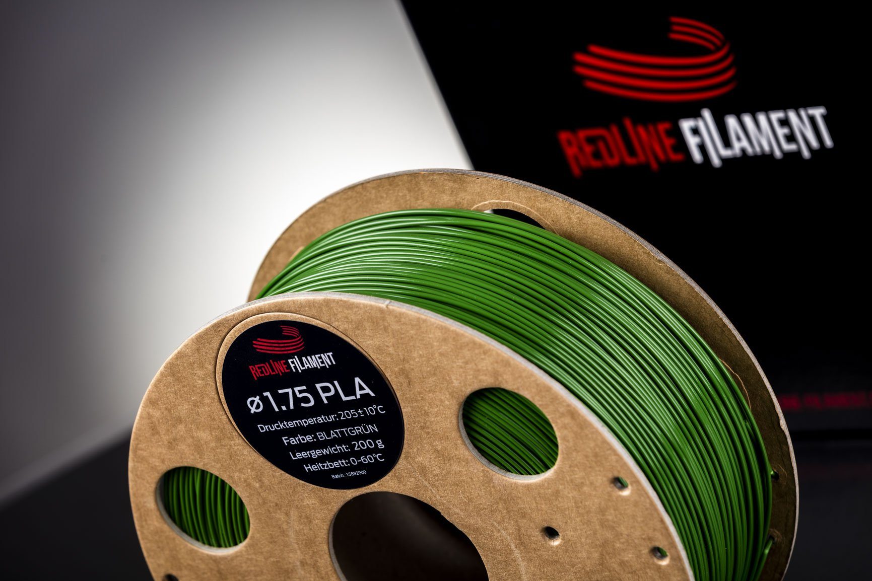 PLA Filament Blattgrün PLA FILAMENT REDLINE FILAMENT