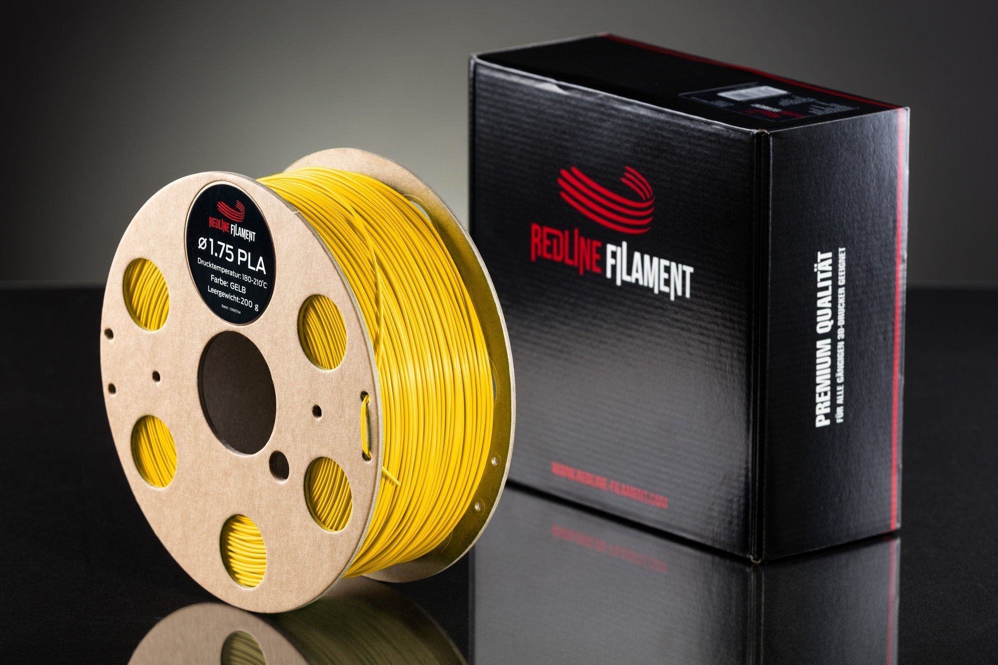 PLA Filament Gelb PLA FILAMENT REDLINE FILAMENT