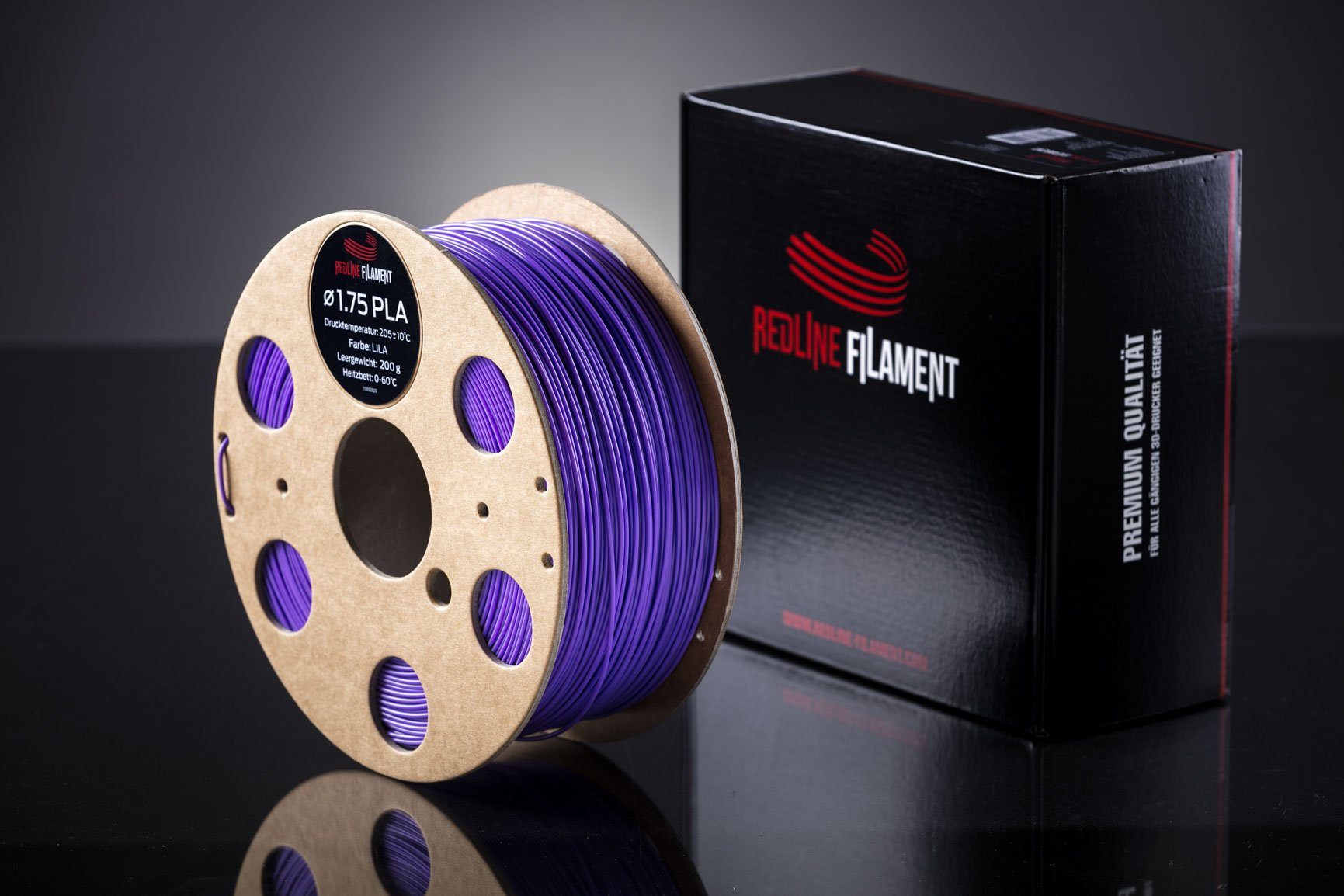 PLA Filament Lila PLA FILAMENT REDLINE FILAMENT