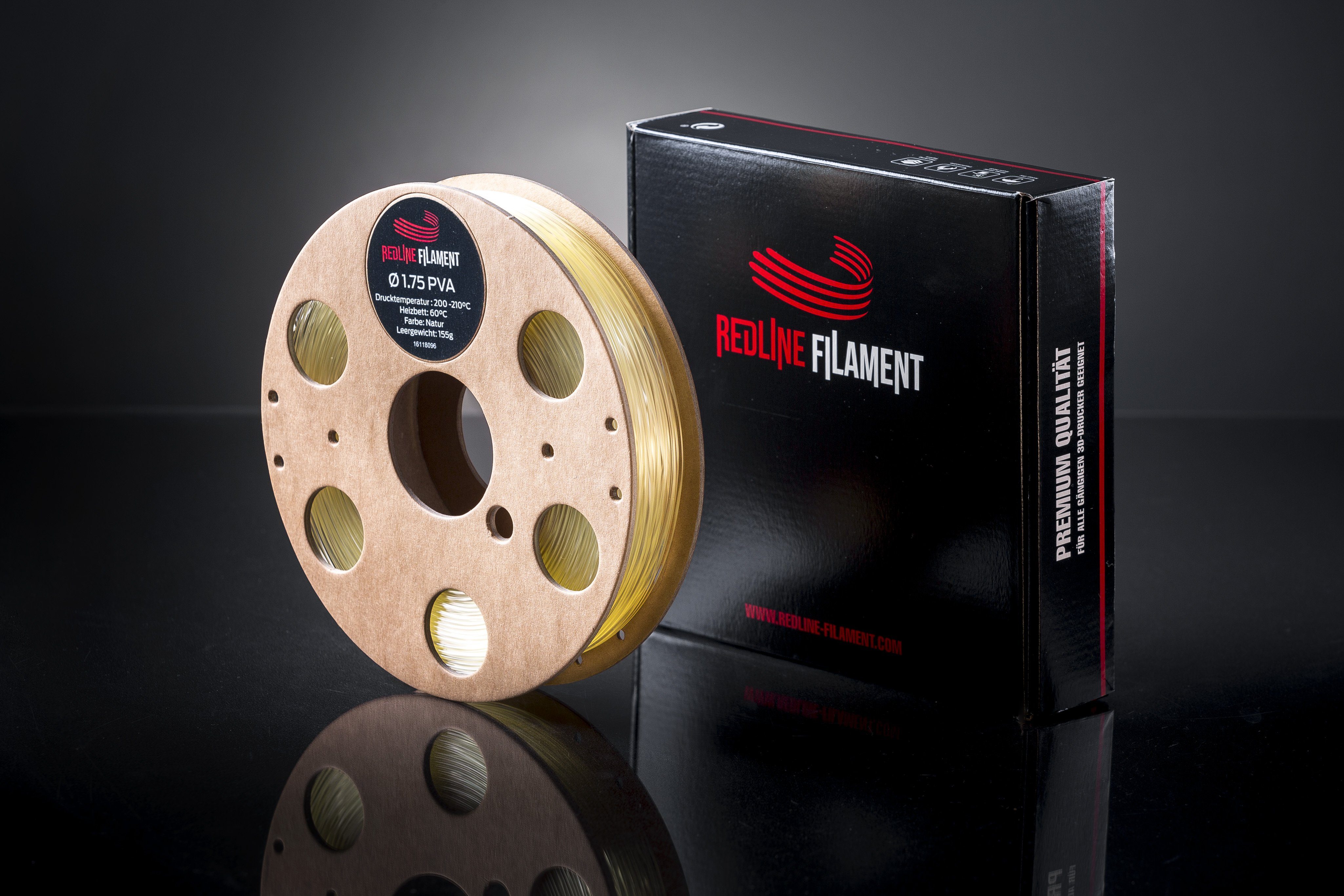 PVA Filament in Naturfarbe PVA Filament REDLINE FILAMENT