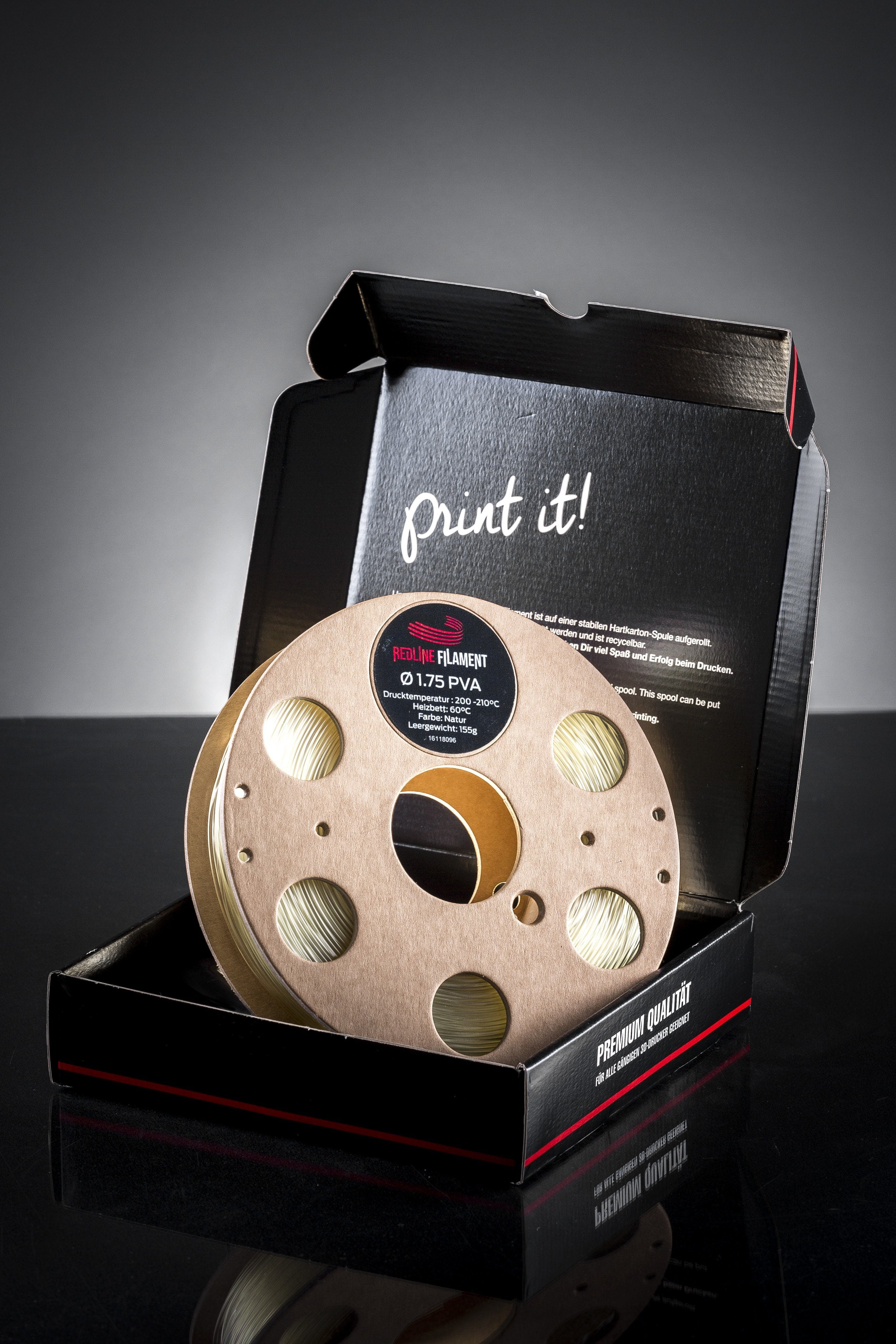 PVA Filament in Naturfarbe PVA Filament REDLINE FILAMENT