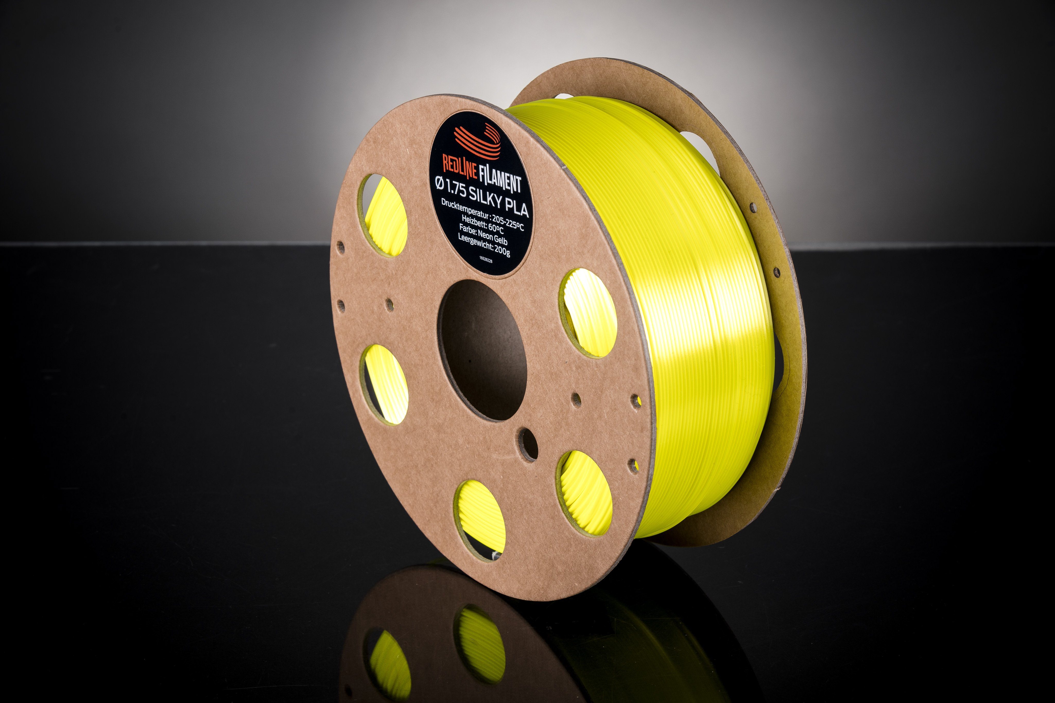 Silky PLA NEON Gelb Silky REDLINE FILAMENT