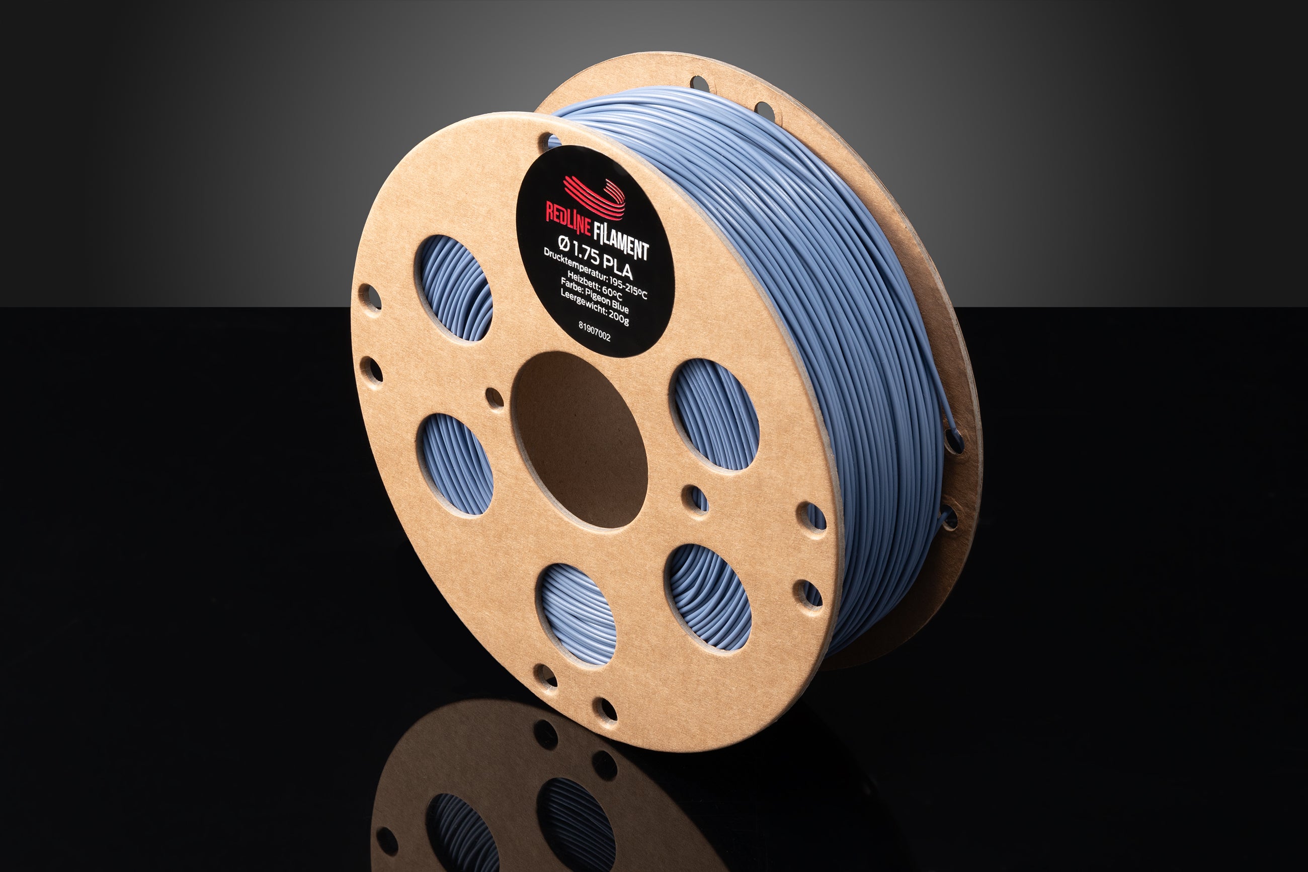 PLA Filament Taubenblau