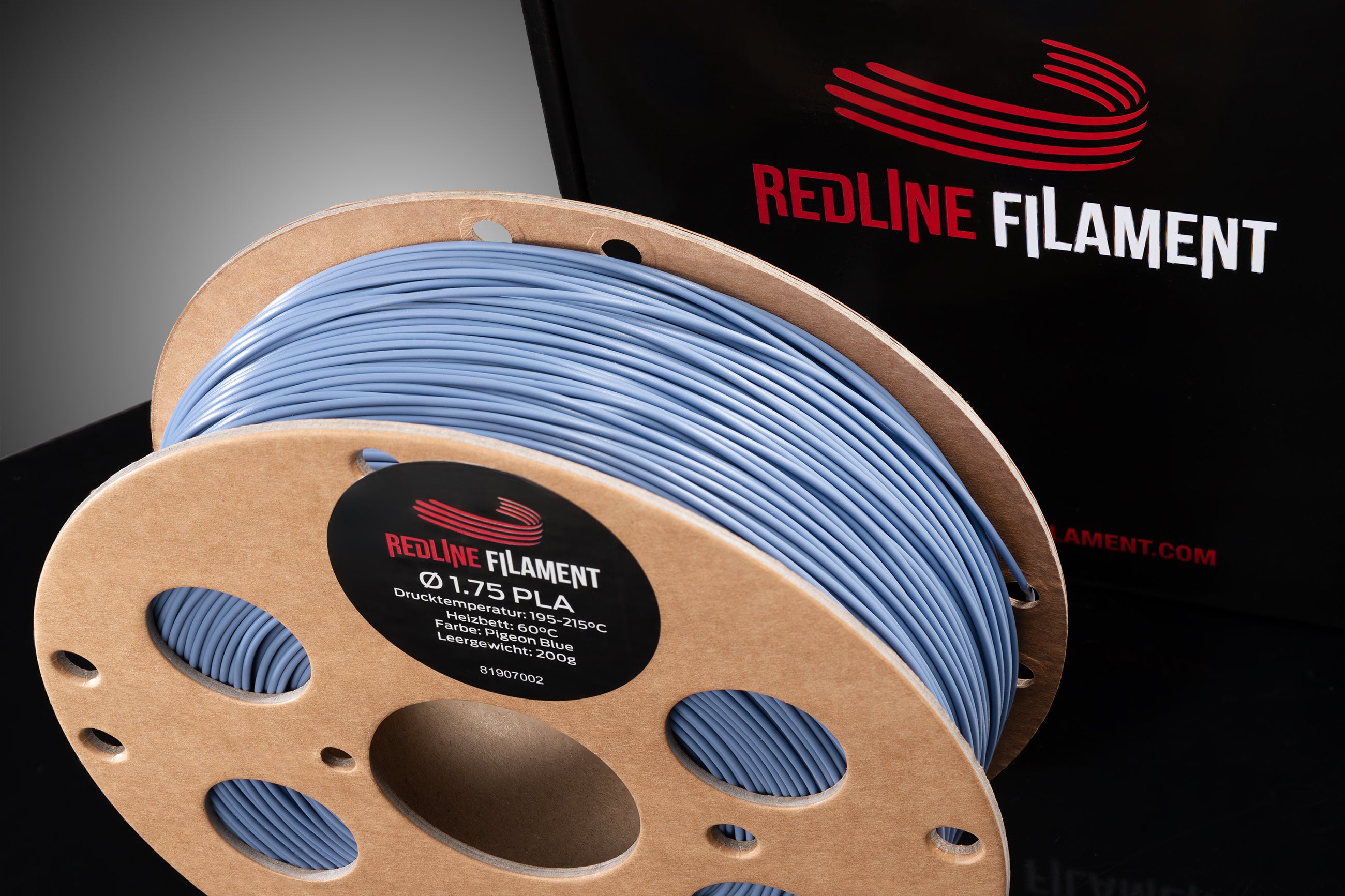 PLA Filament Taubenblau