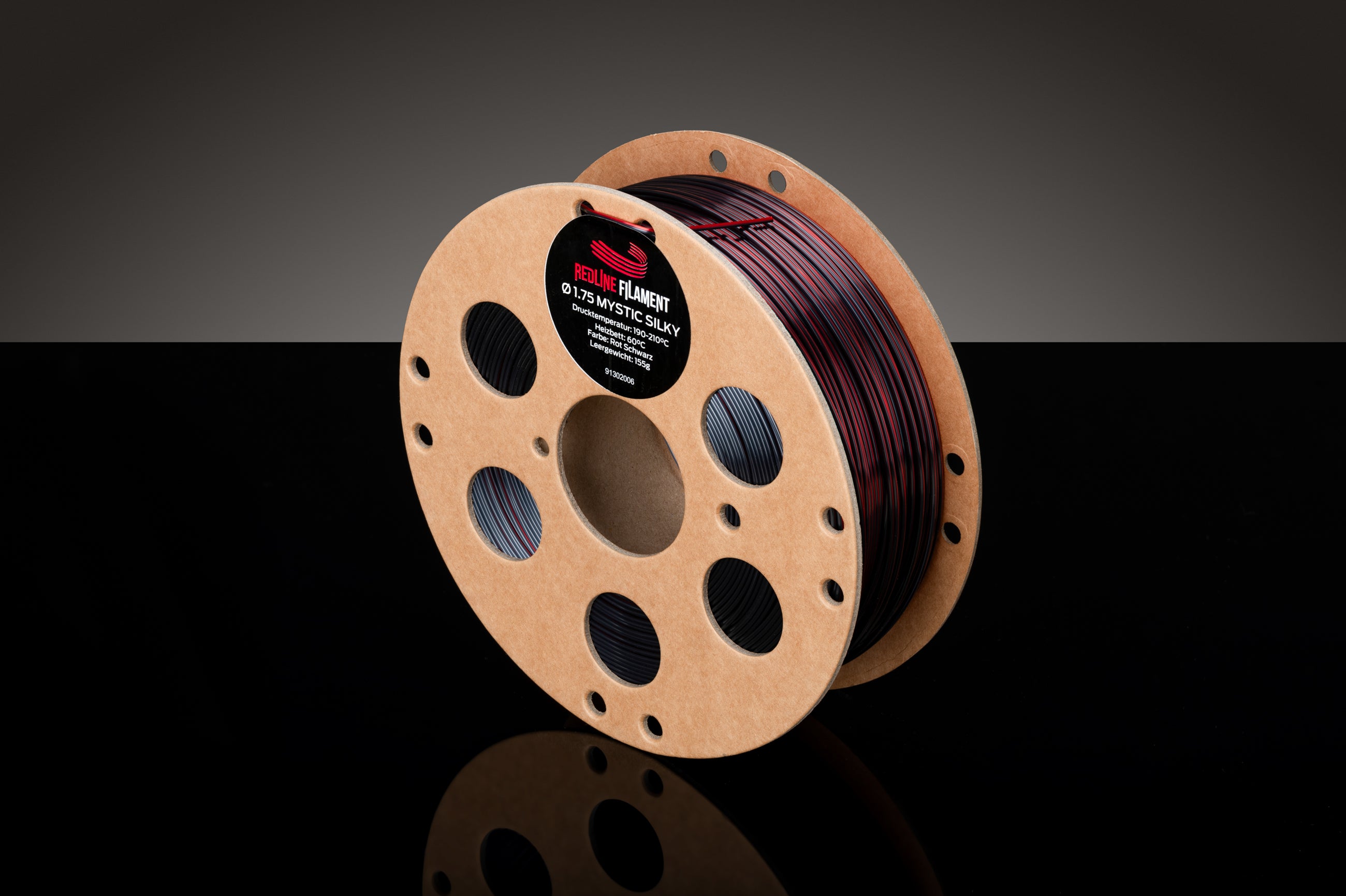 Mystic Silky PLA - Rot Schwarz