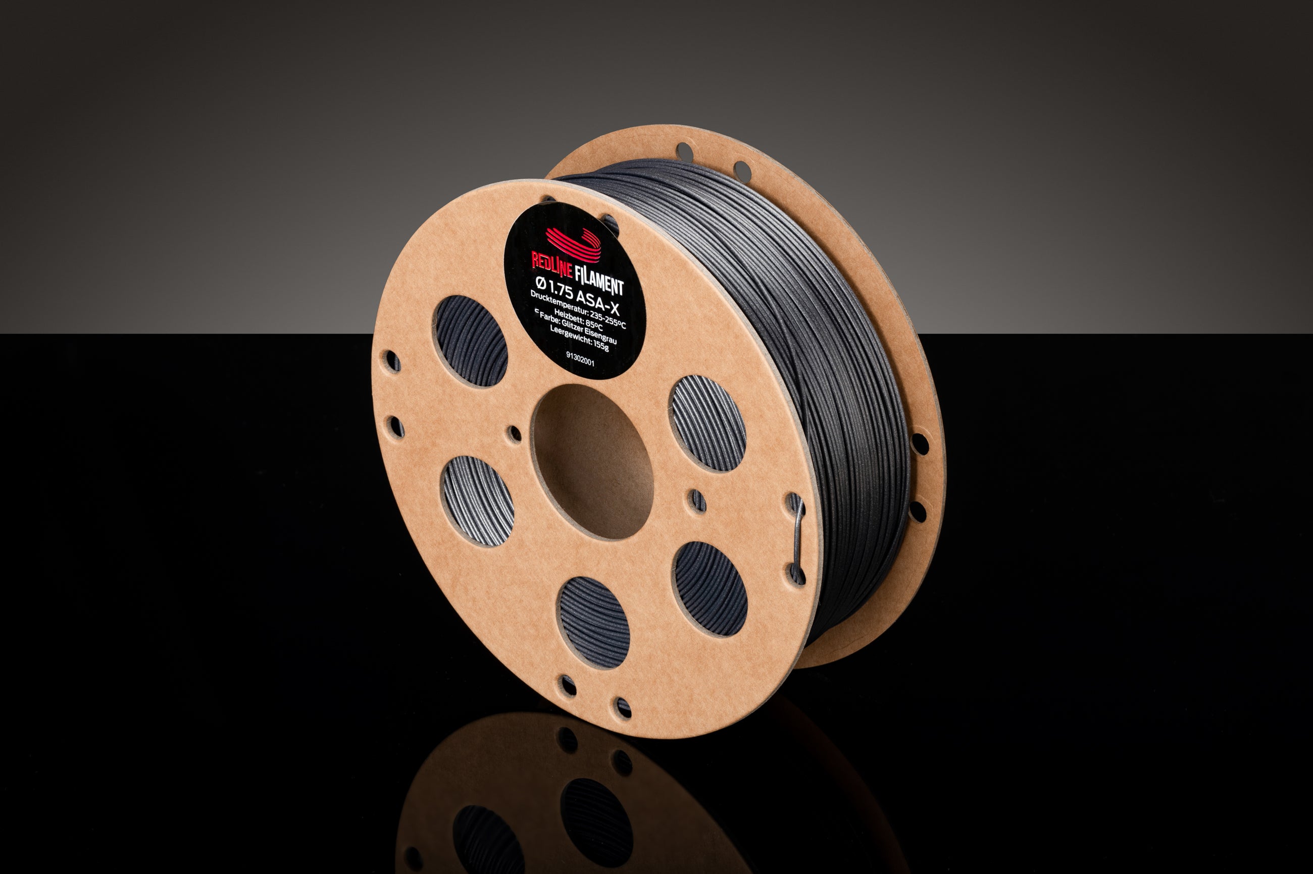 ASA-X Glitzer Filament Eisengrau