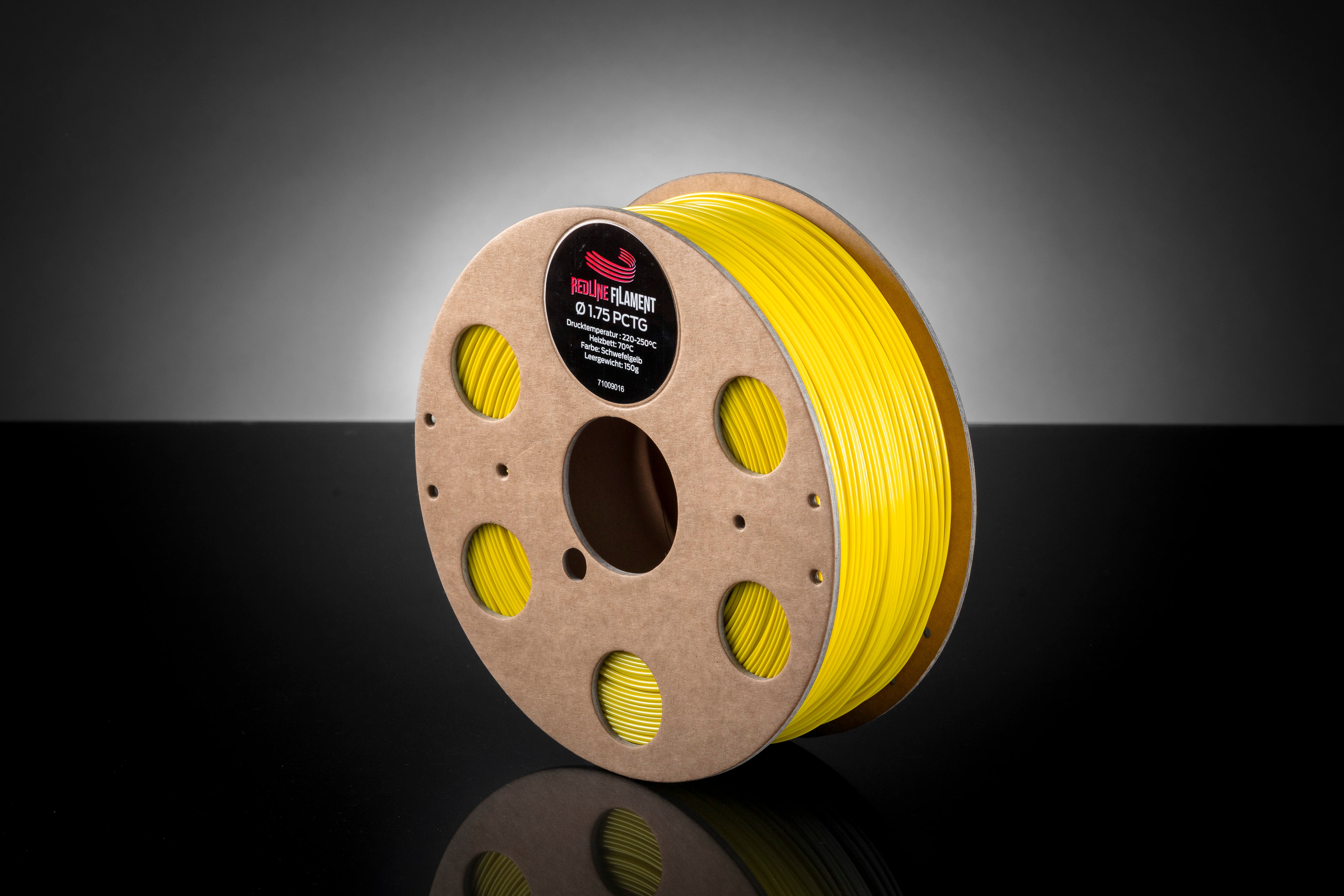PCTG Filament Schwefelgelb