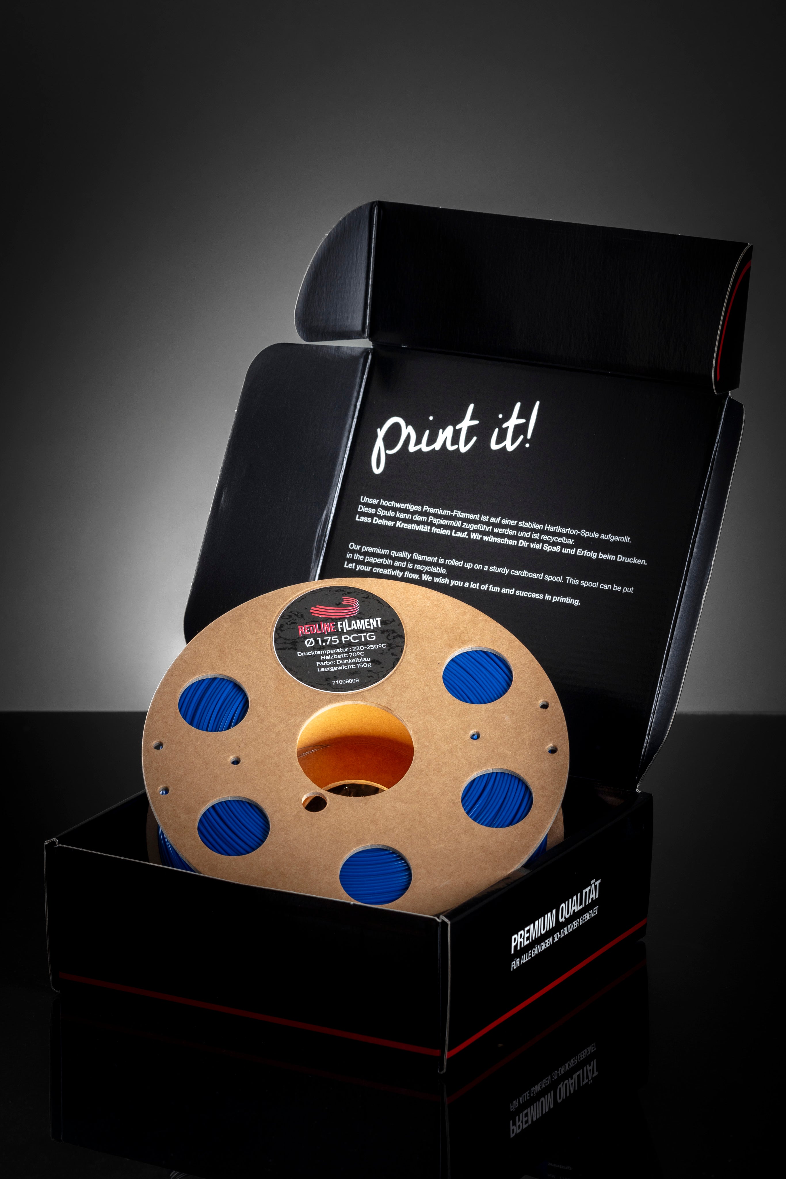 PCTG Filament Dunkelblau
