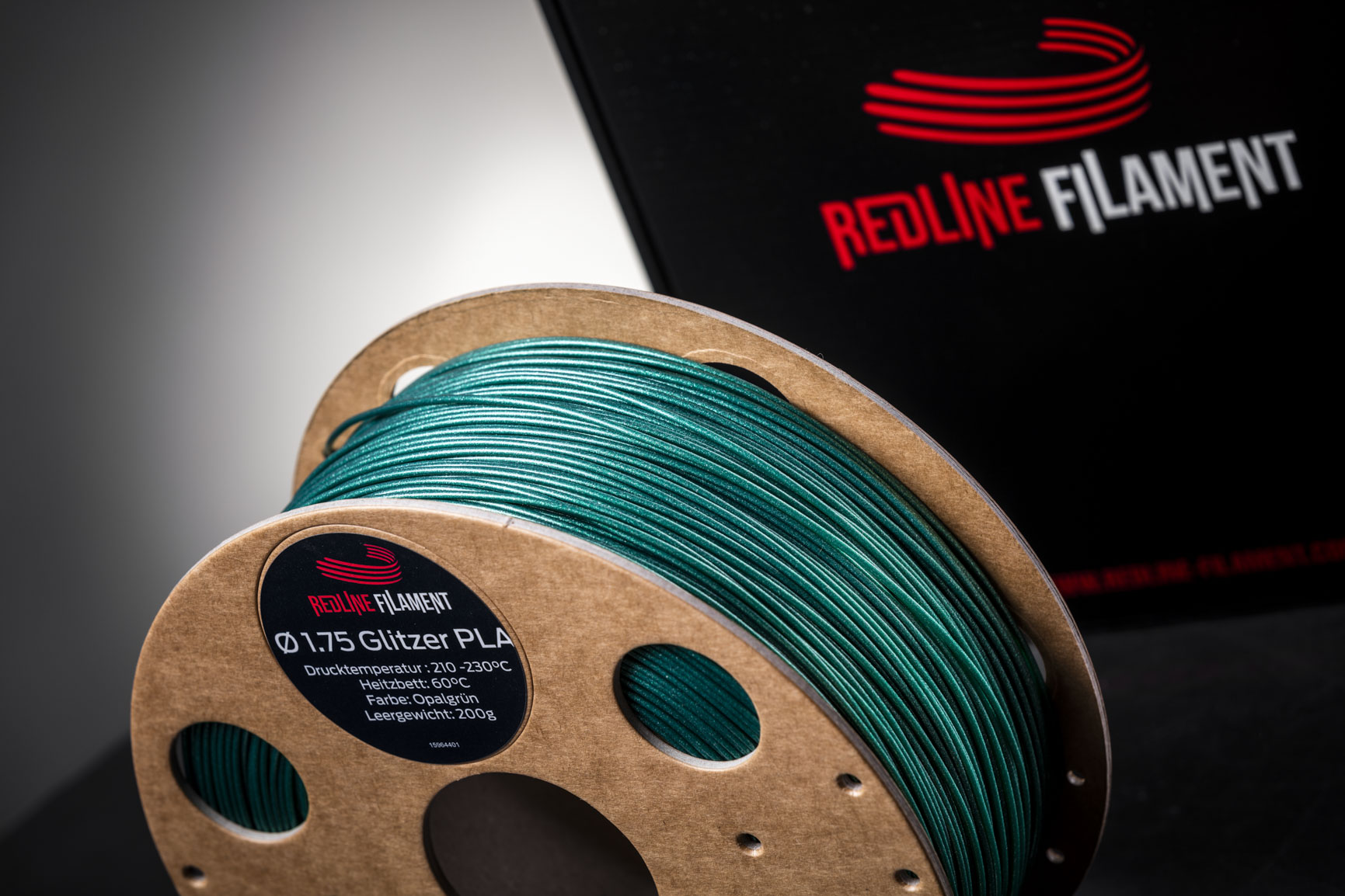 Glitzer PLA Opalgrün