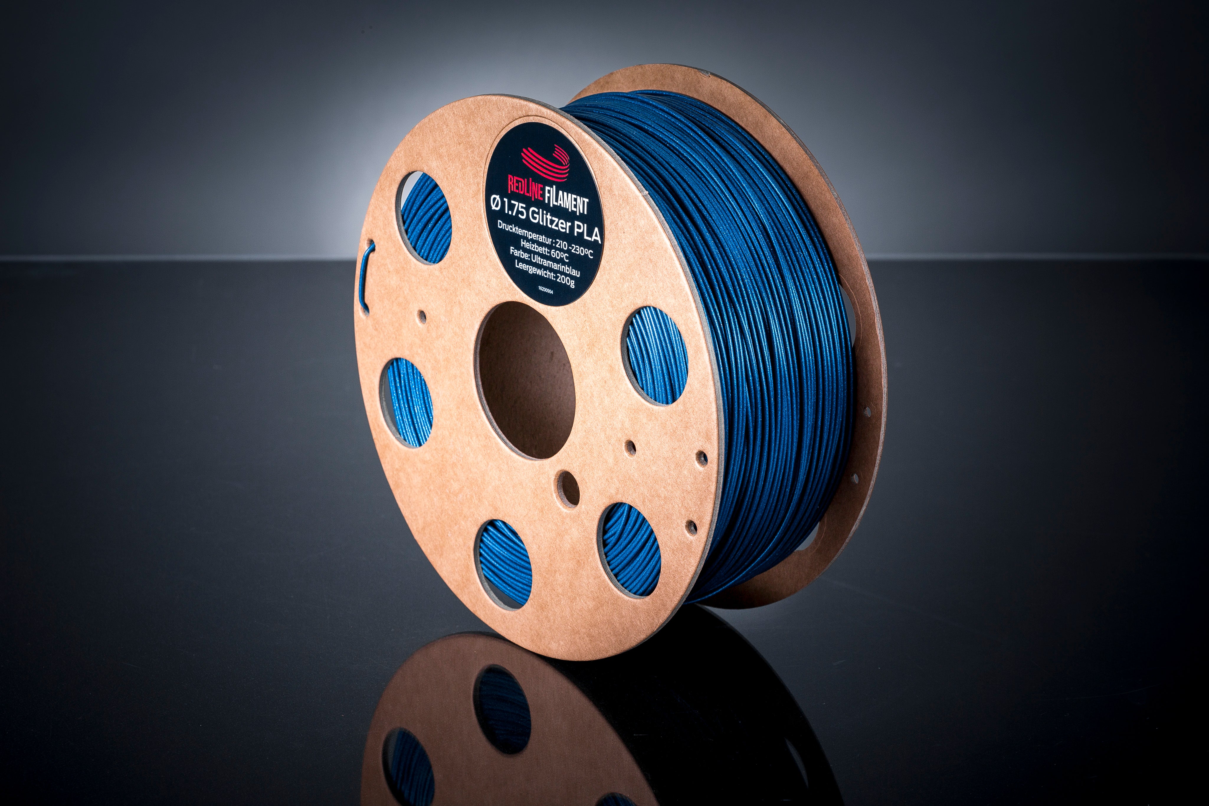 Glitzer PLA Ultramarinblau