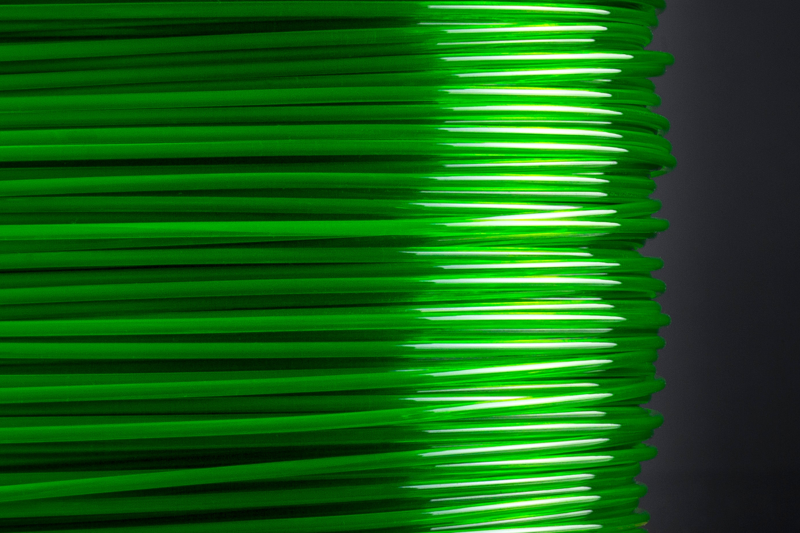 PET-G Filament Transparent Grün