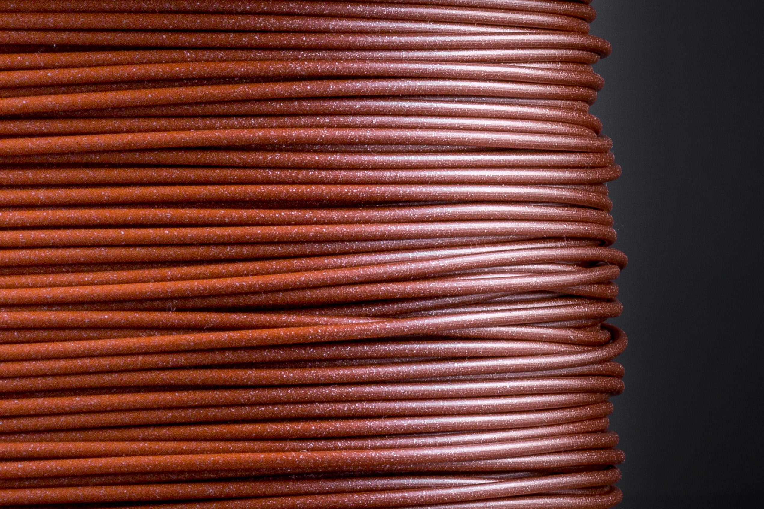 Glitzer PLA Rehbraun