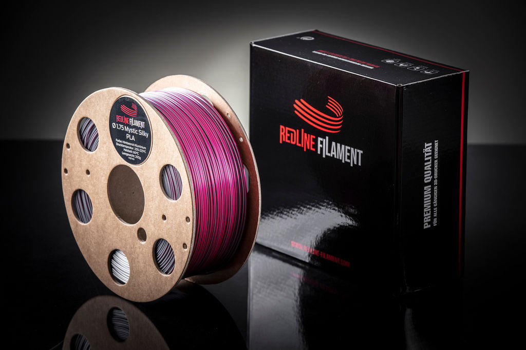 Mystic Silky PLA - Himbeerrot Aluminium