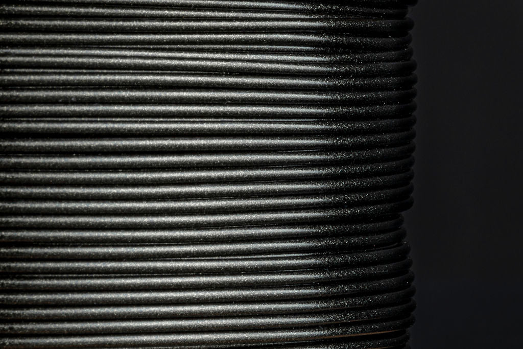 PET-G Glitzer Schwarz (Goldglitzer)