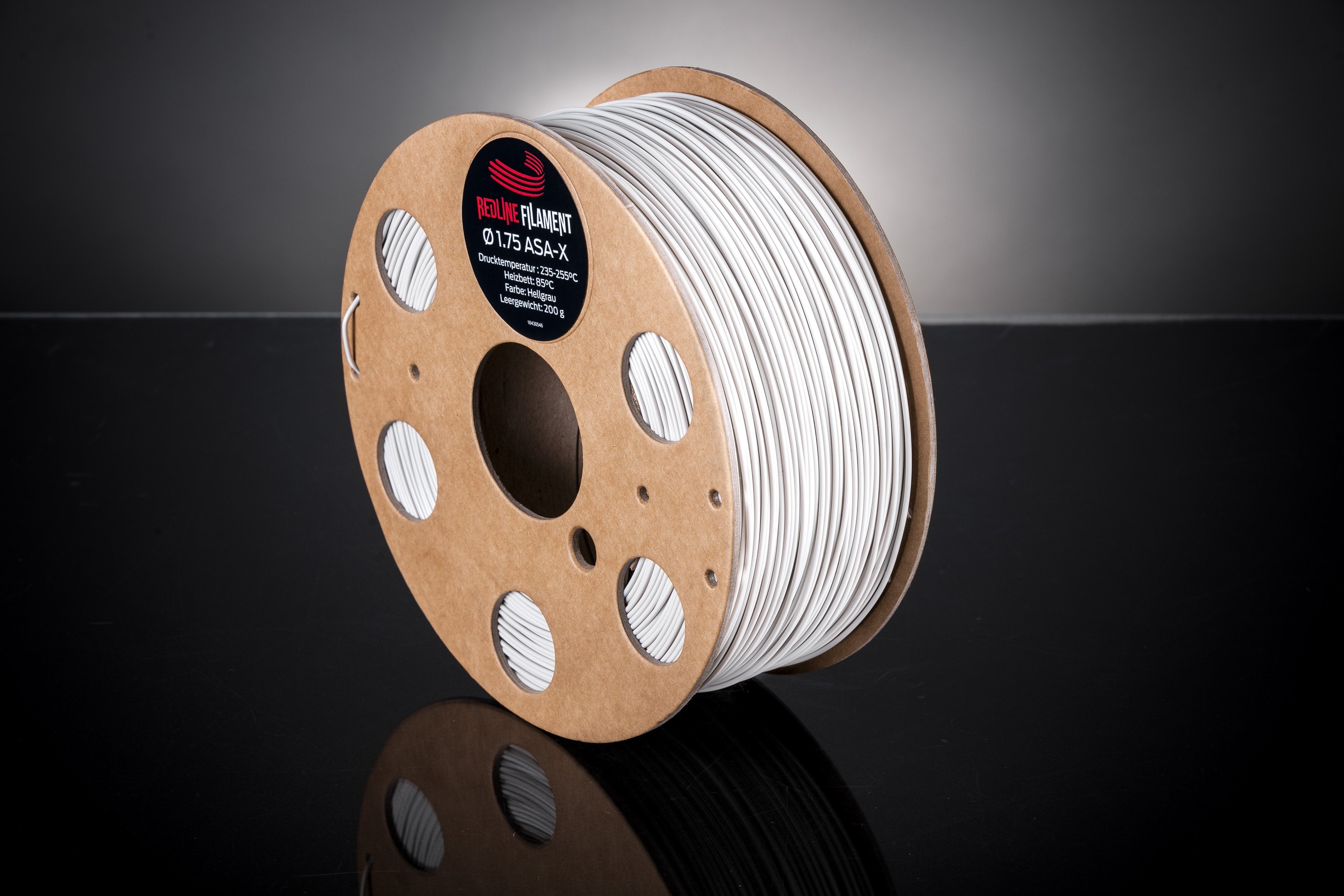 ASA-X Filament Hellgrau (1,75mm) ASA REDLINE FILAMENT 