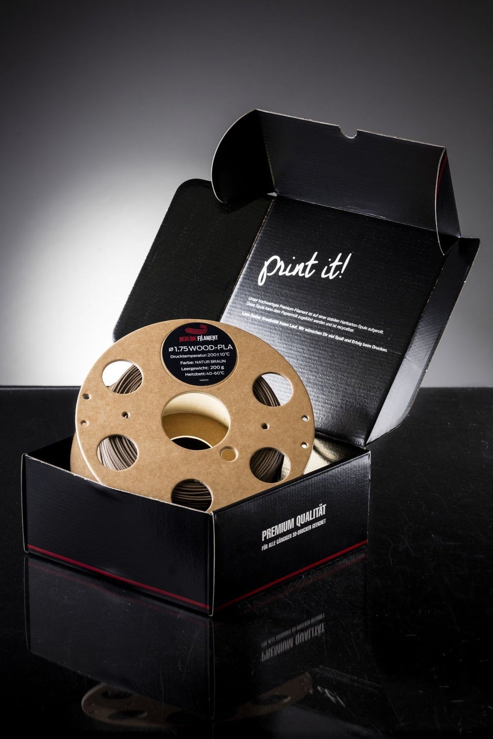 Holz Filament Naturbraun