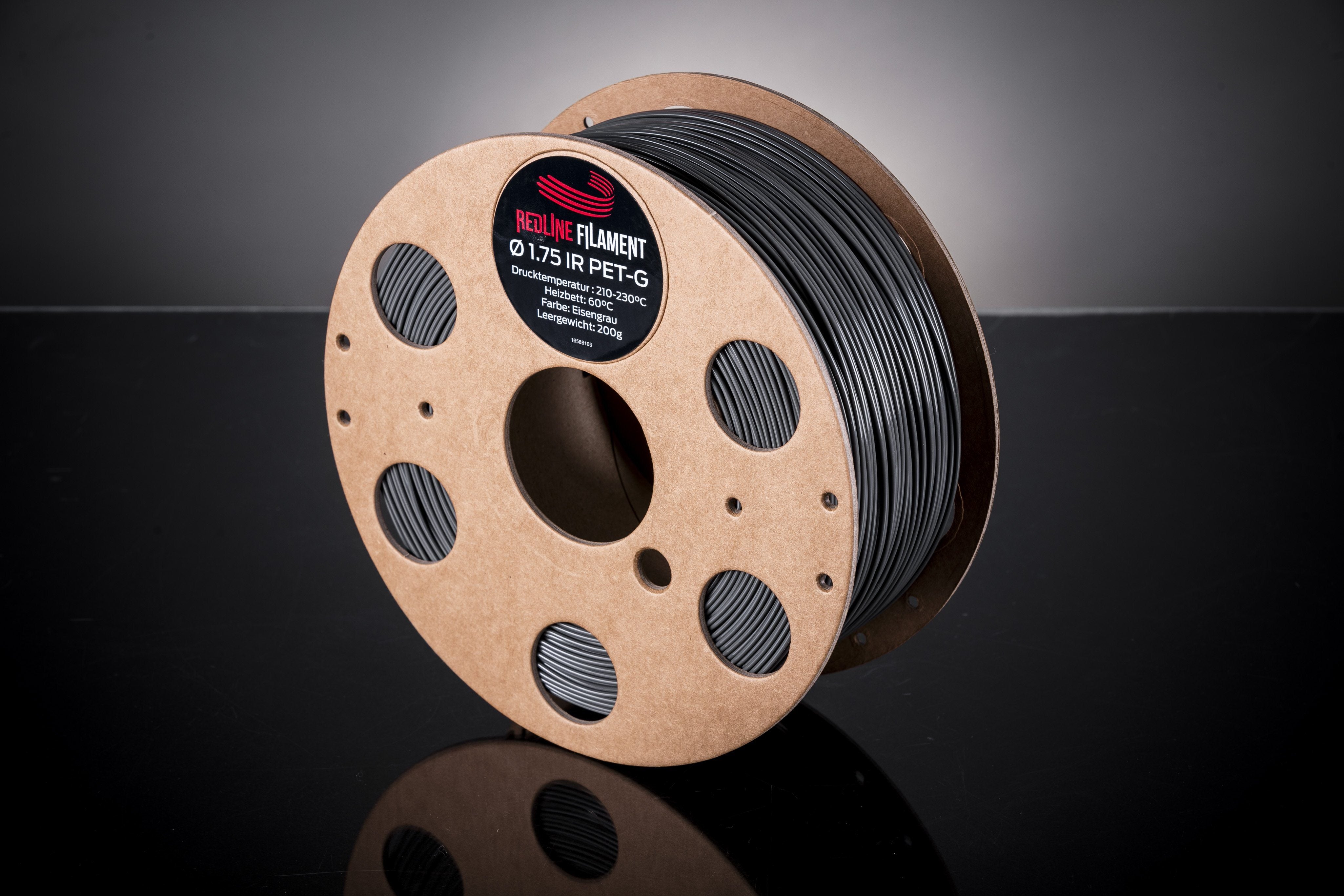 IR-PET-G Eisengrau IR-PET-G REDLINE FILAMENT 