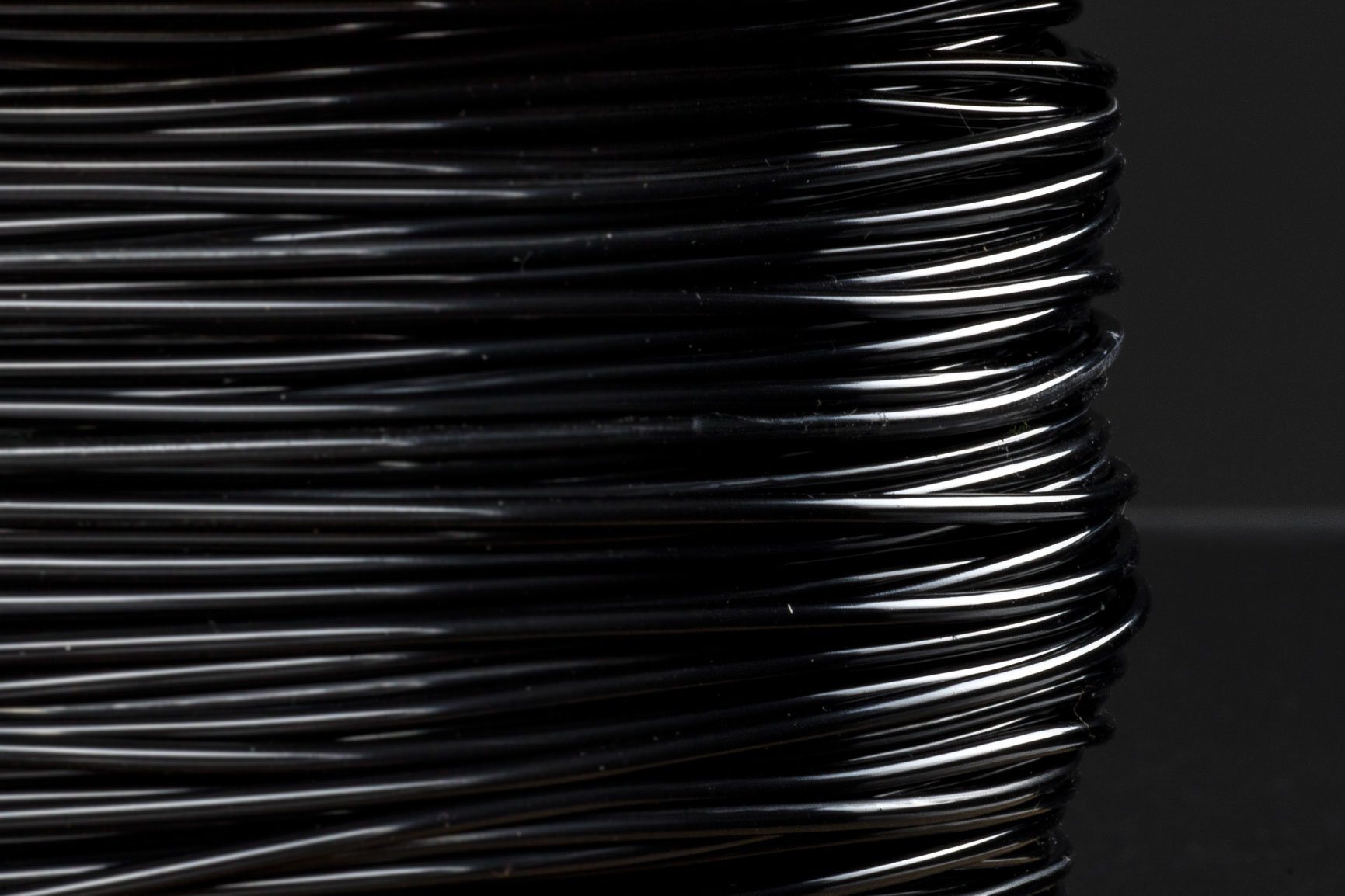 TPU Filament Samples (1,75mm) TPU REDLINE FILAMENT TPU Schwarz 1.75